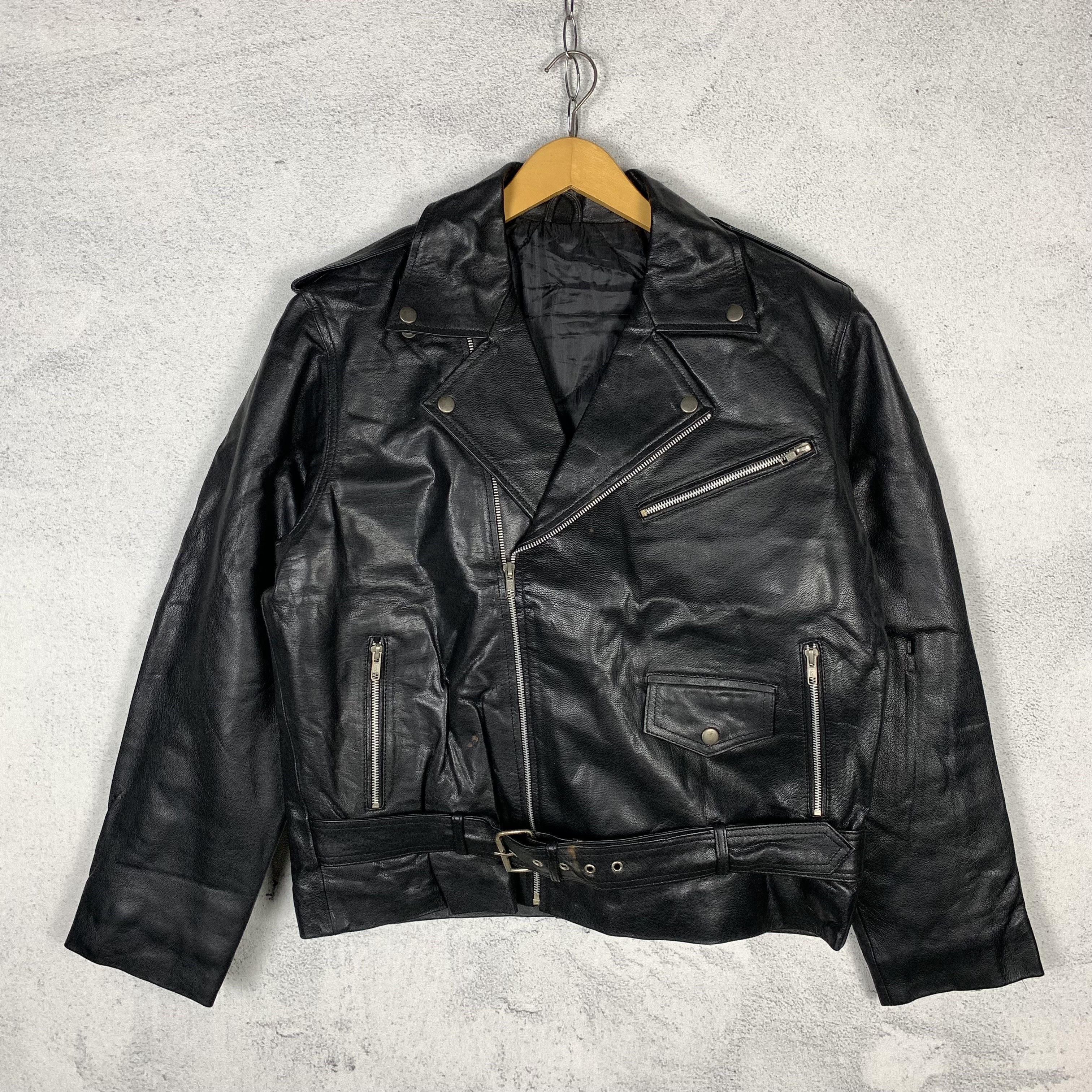 Genuine Leather Vintage Perfecto Leather Jacket Biker Punk Schott Size US L / EU 52-54 / 3 - 1 Thumbnail
