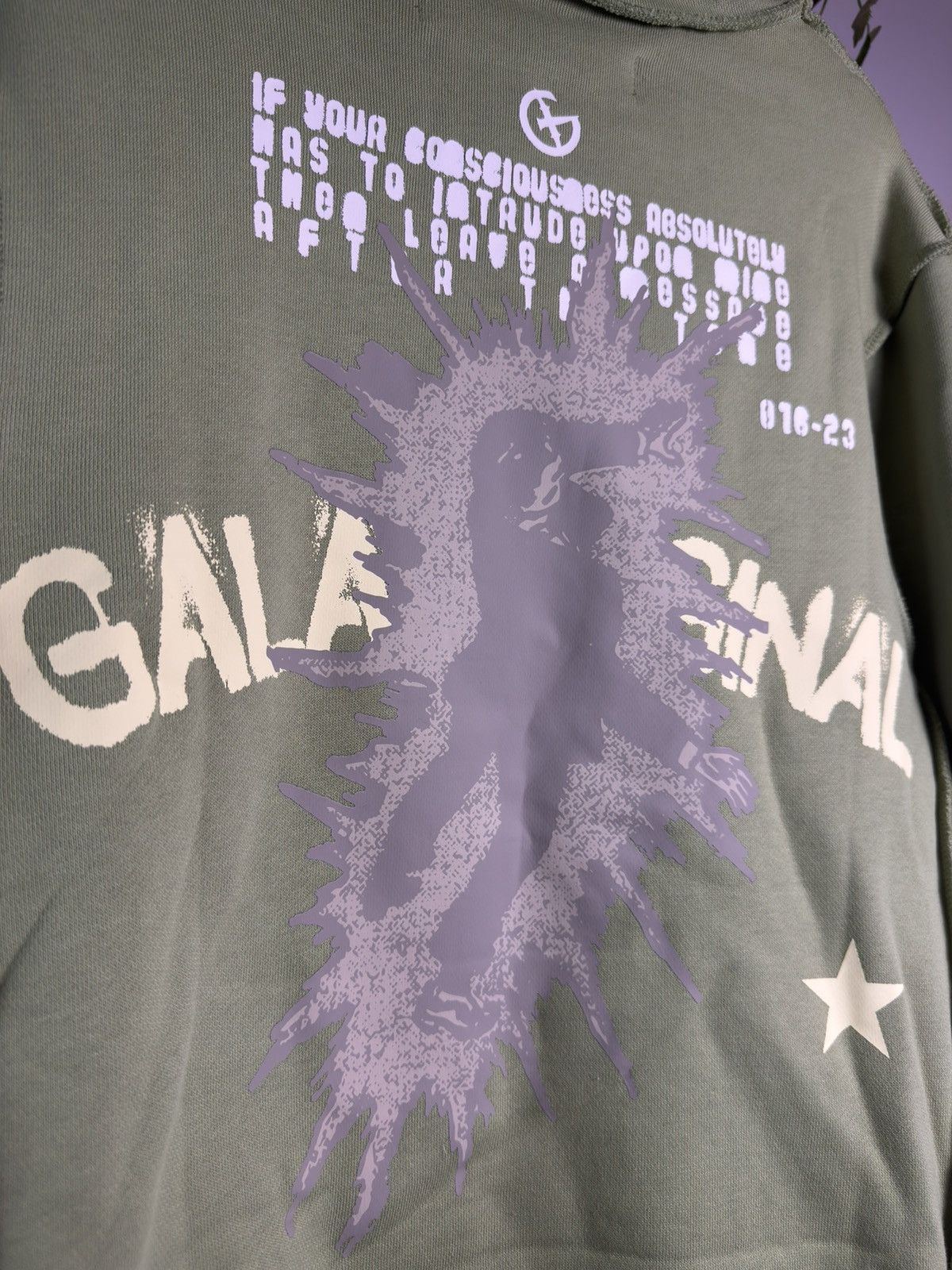 Other Gala See You On The Other Side Green Hoodie Size Small NWT Size US S / EU 44-46 / 1 - 4 Thumbnail