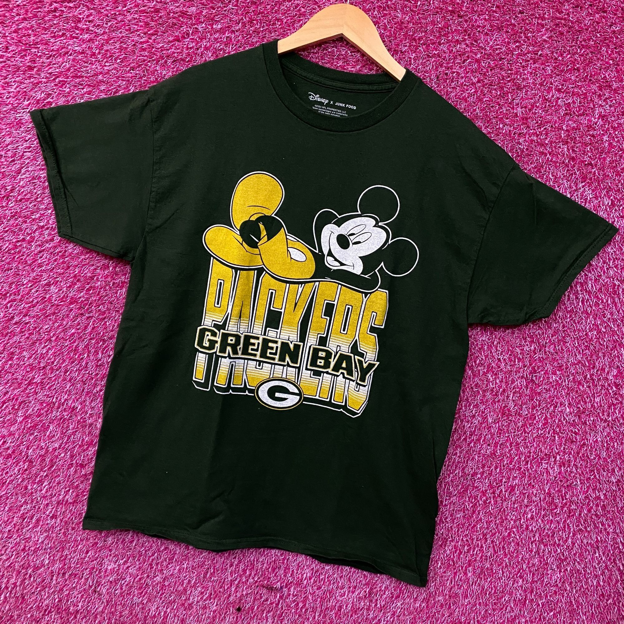 Disney Disney x Junk Food NFL Green Bay Packers Mickey Mouse Kick B Size US M / EU 48-50 / 2 - 3 Thumbnail