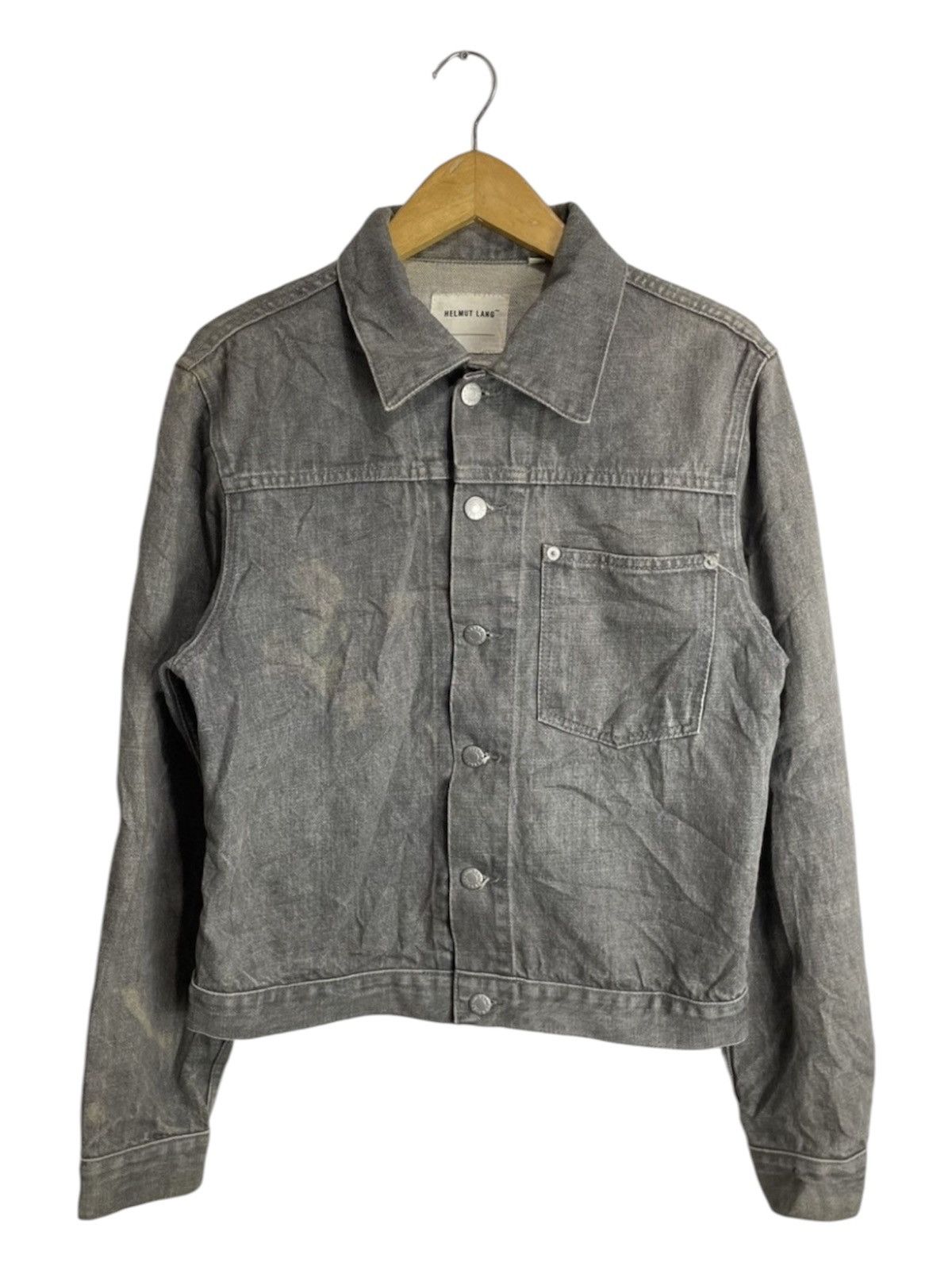 Helmut Lang Helmut Lang classic Grey type 1 Denim jacket | Grailed