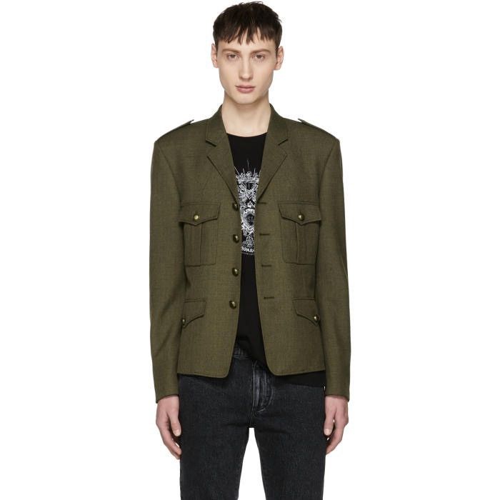 Saint Laurent Paris Saint Laurent Military Jacket Size US M / EU 48-50 / 2 - 5 Thumbnail