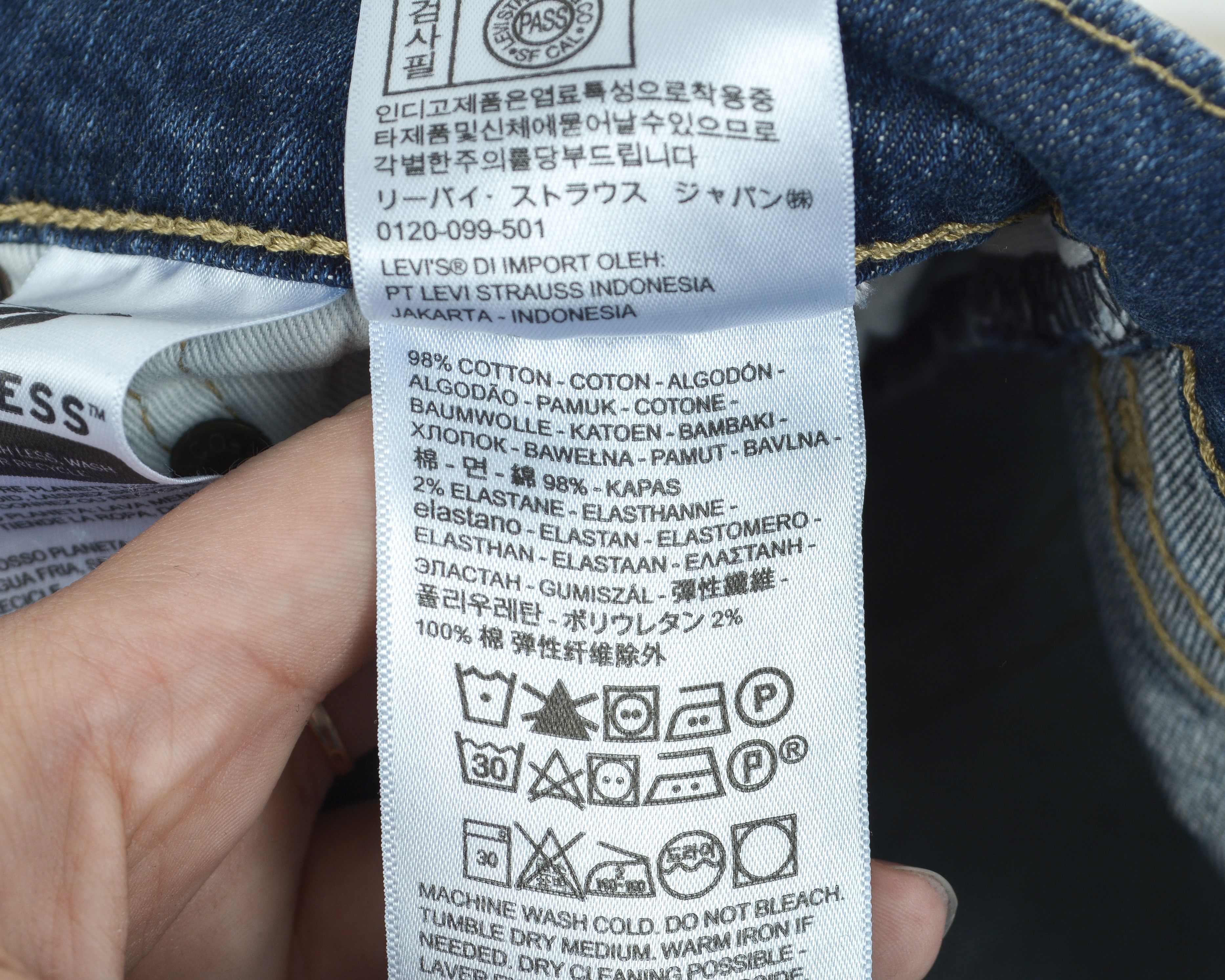 Levi's Big E 512 W30 L32 Skinny Jeans Denim Slim Stretch Trousers Size US 30 / EU 46 - 6 Thumbnail
