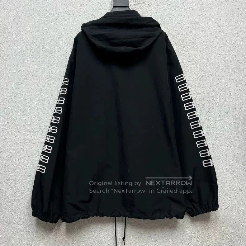 Other Balenciaga Double B Print Coach Jacket. Size US XS / EU 42 / 0 - 2 Thumbnail
