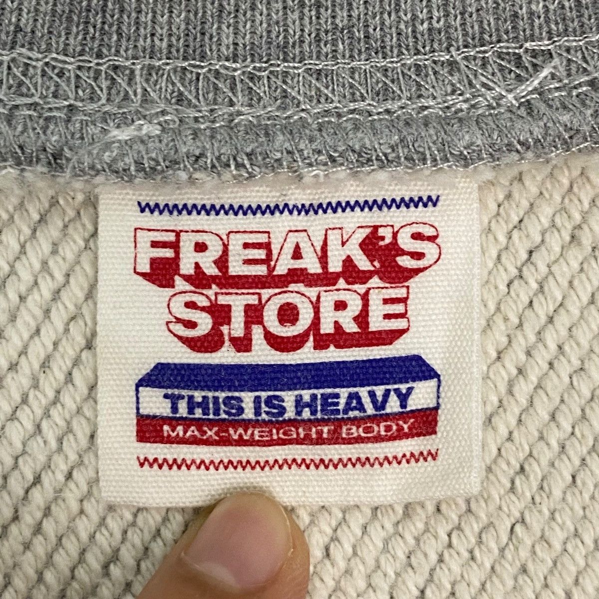 Other Vintage Freak Store Sweatshirt Gray Pullover Jumper Size S Size US S / EU 44-46 / 1 - 5 Thumbnail