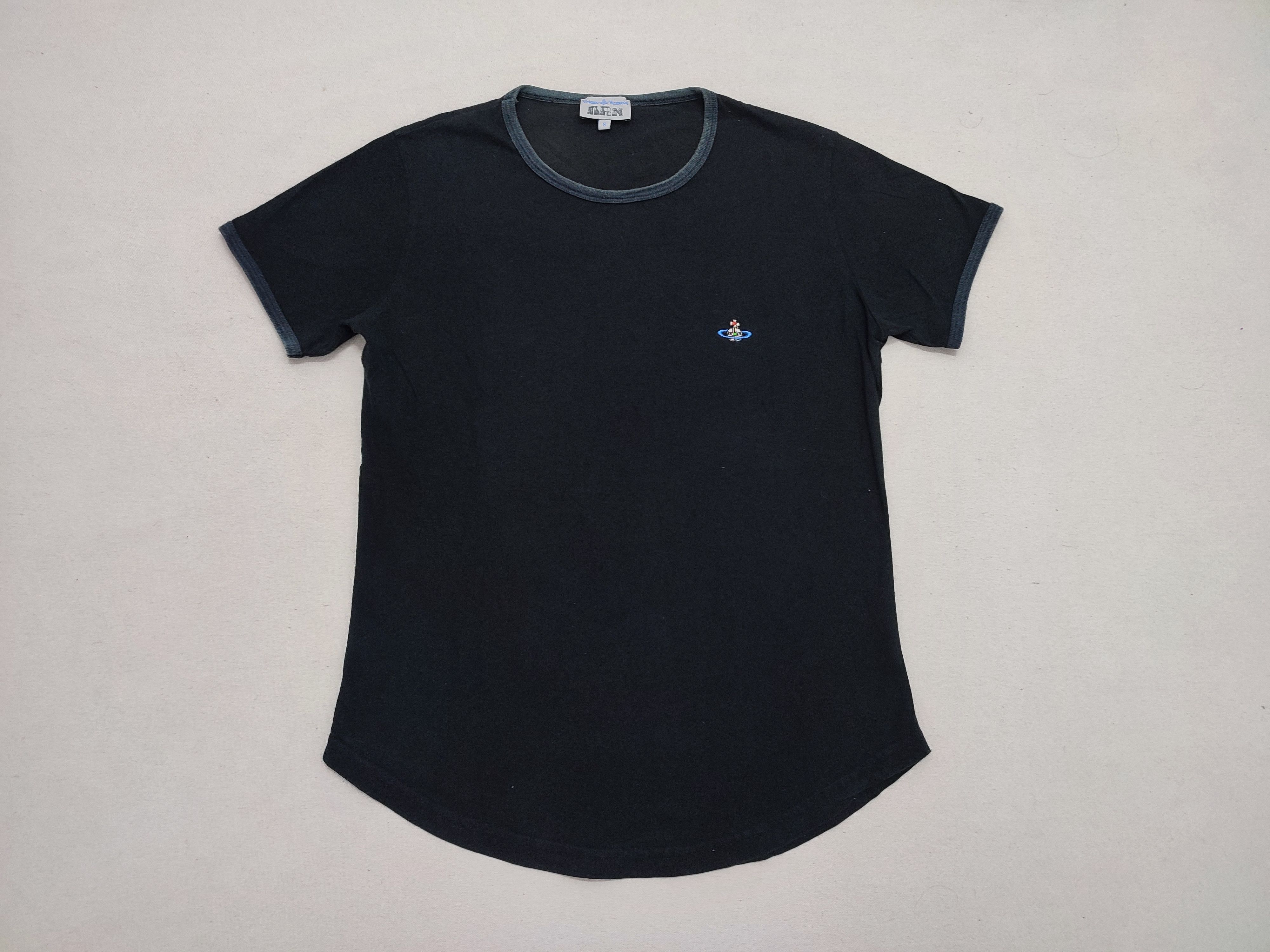 Vivienne Westwood Vivienne Westwood Embroidered Logo Tee Size S / US 4 / IT 40 - 1 Thumbnail