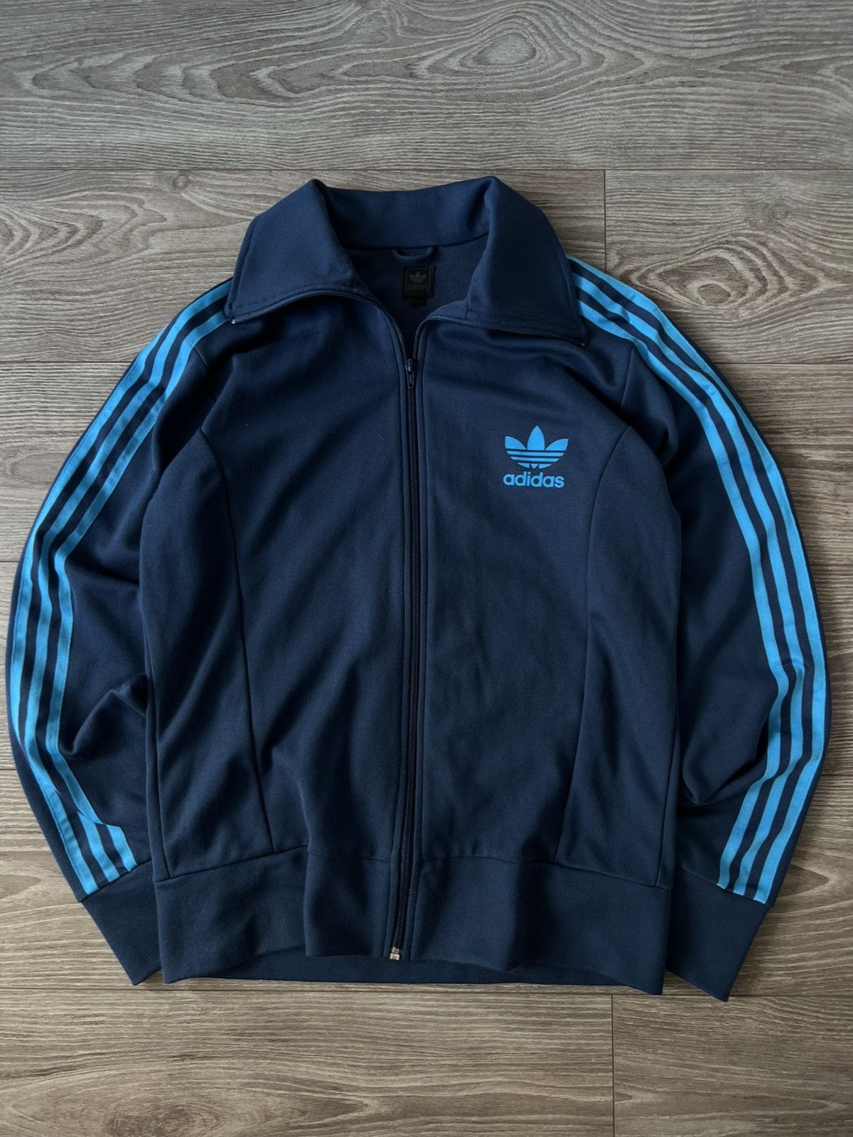 Adidas Vintage Adidas 2004 Football Blockcore Olympic Zip Jacket Size US L / EU 52-54 / 3 - 3 Thumbnail