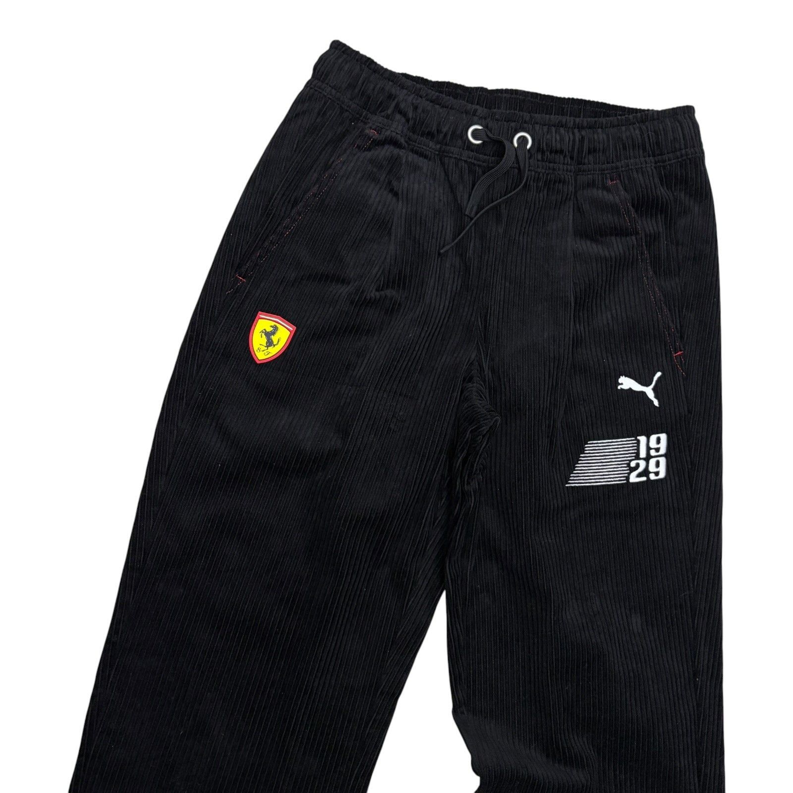 Puma FERRARI x PUMA Corduroy Pants Straight Trousers Small Size US 28 / EU 44 - 1 Thumbnail