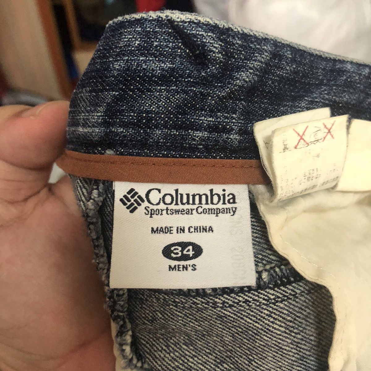 Columbia DL Columbia Blue Cargo Multipocket Pants #C306 Size US 34 / EU 50 - 22 Thumbnail