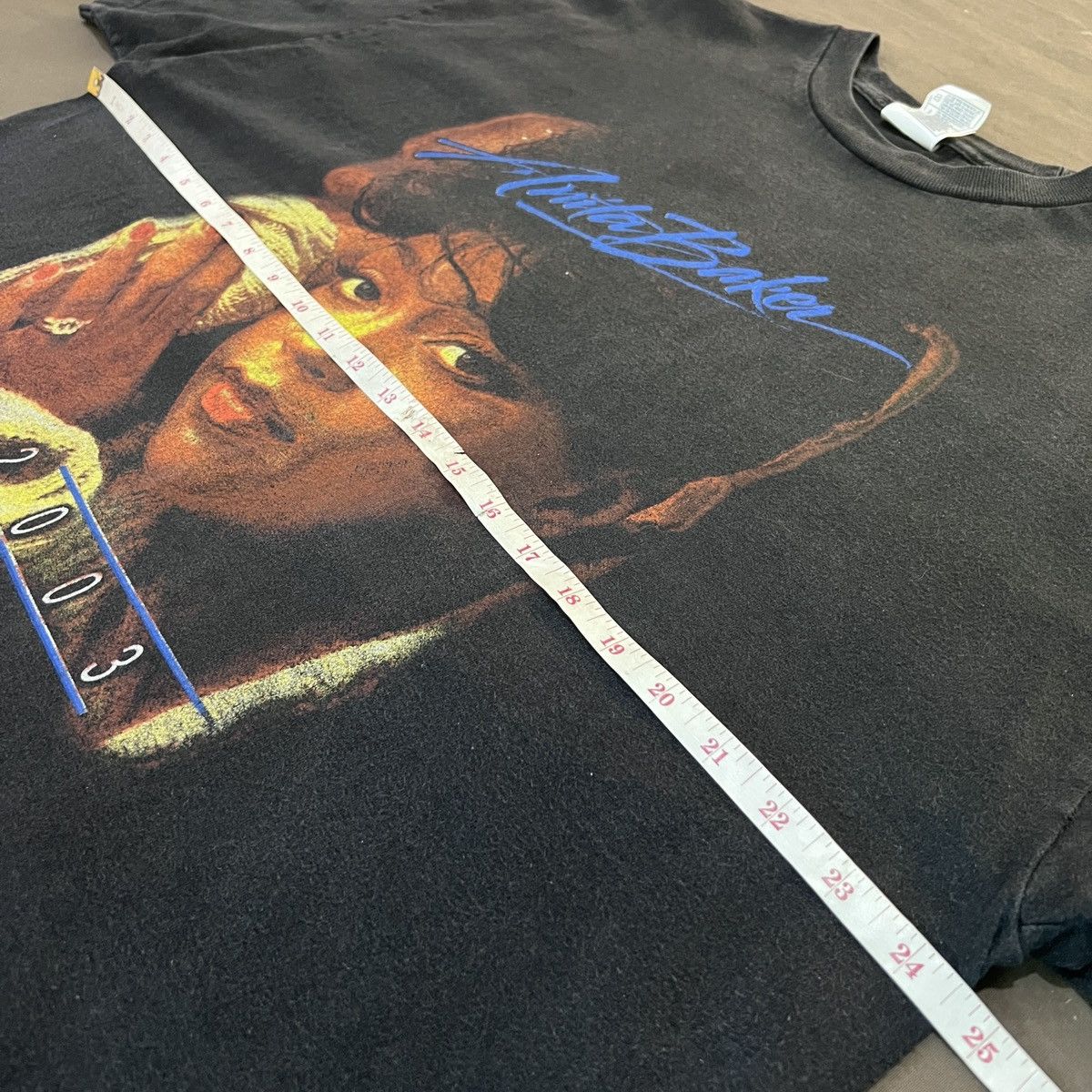 Band Tees Vintage 2003 Anita Baker Tour Concert Promo Tee 2XL Faded Size US XXL / EU 58 / 5 - 9 Thumbnail