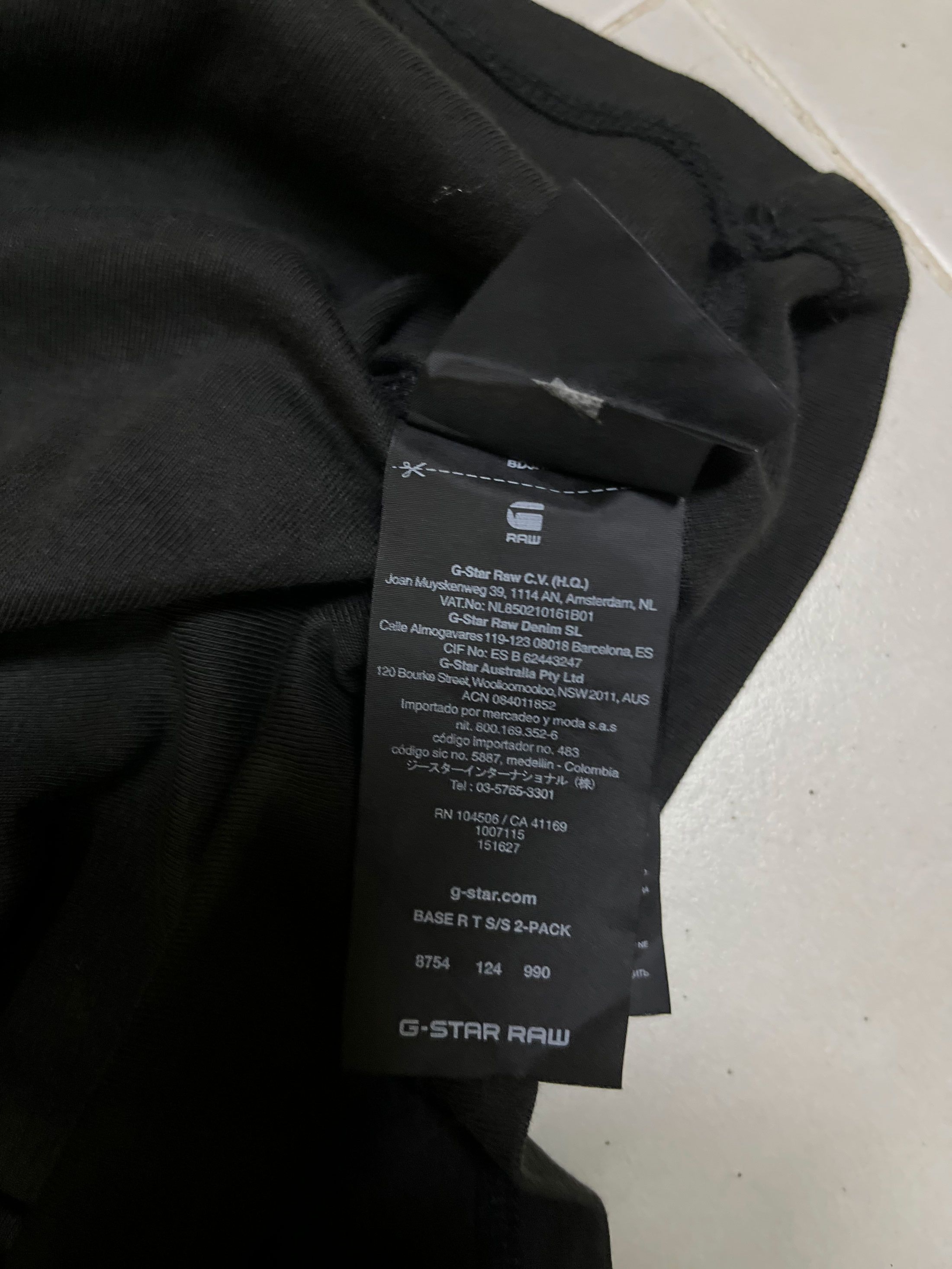 Designer × G-Star G Star Rap Tipped Plain bank Slim Size US M / EU 48-50 / 2 - 4 Thumbnail