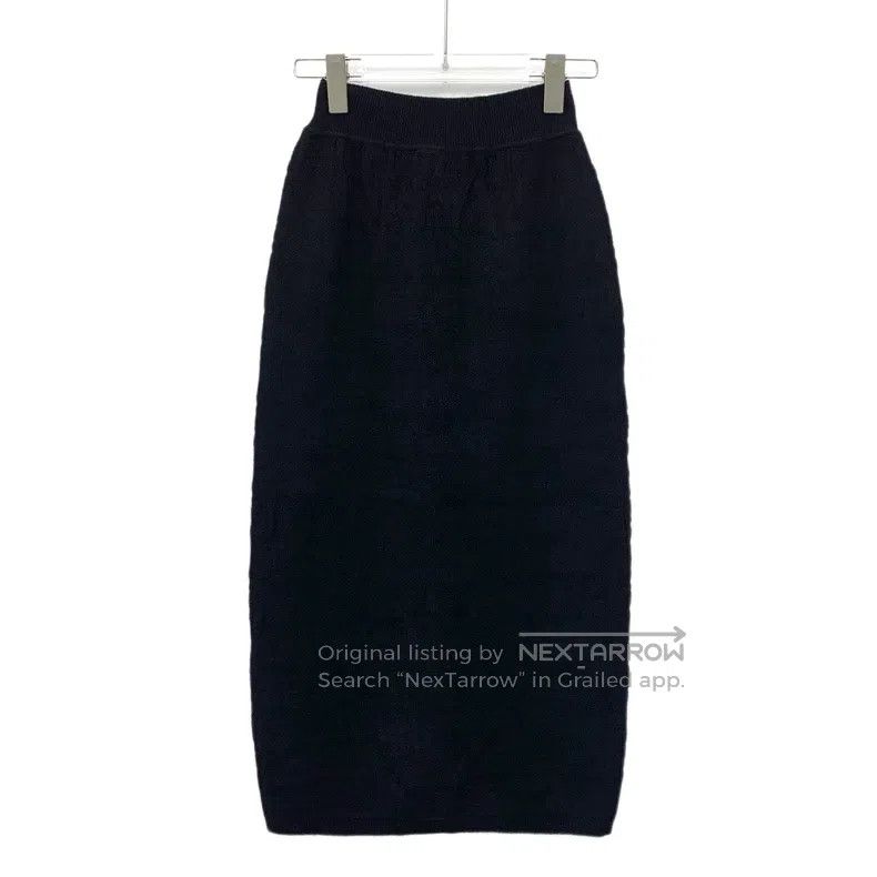 Fendi Fendi Black logo embossed full print casual knitted half-l Size 24" / US 00 / IT 34 - 1 Thumbnail