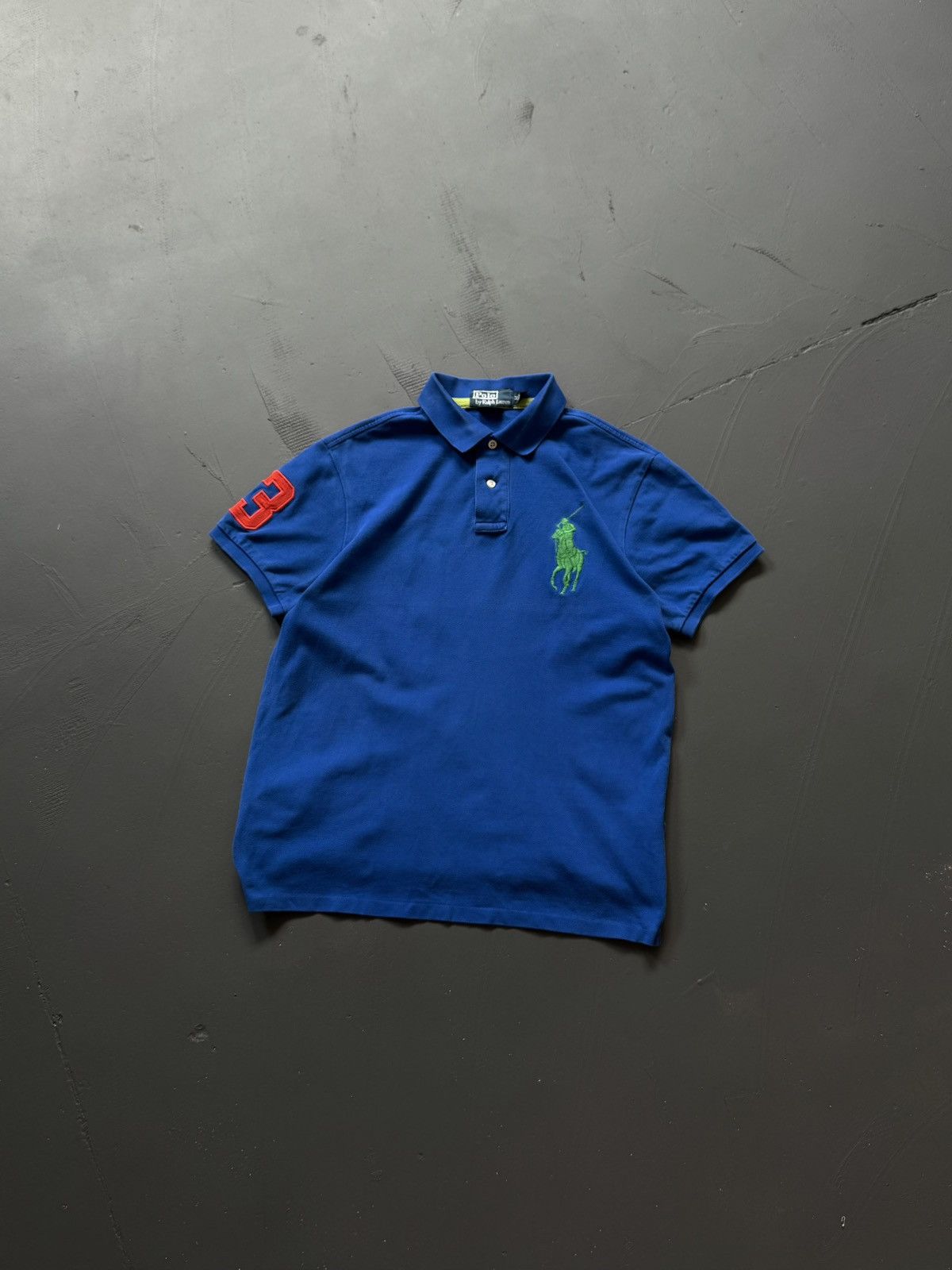 Chief keef ビッグポニー　ラルフローレン　ポロシャツ　Miami Polo Ralph Lauren Polo T-Shirt Miami USA #5 Big Pony Luxury