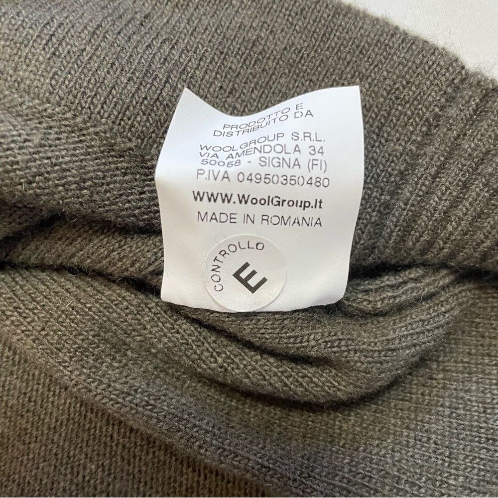 Other NWT New $165 Wool & Co Wool Blend Military Green Sweater Si Size US S / EU 44-46 / 1 - 9 Thumbnail