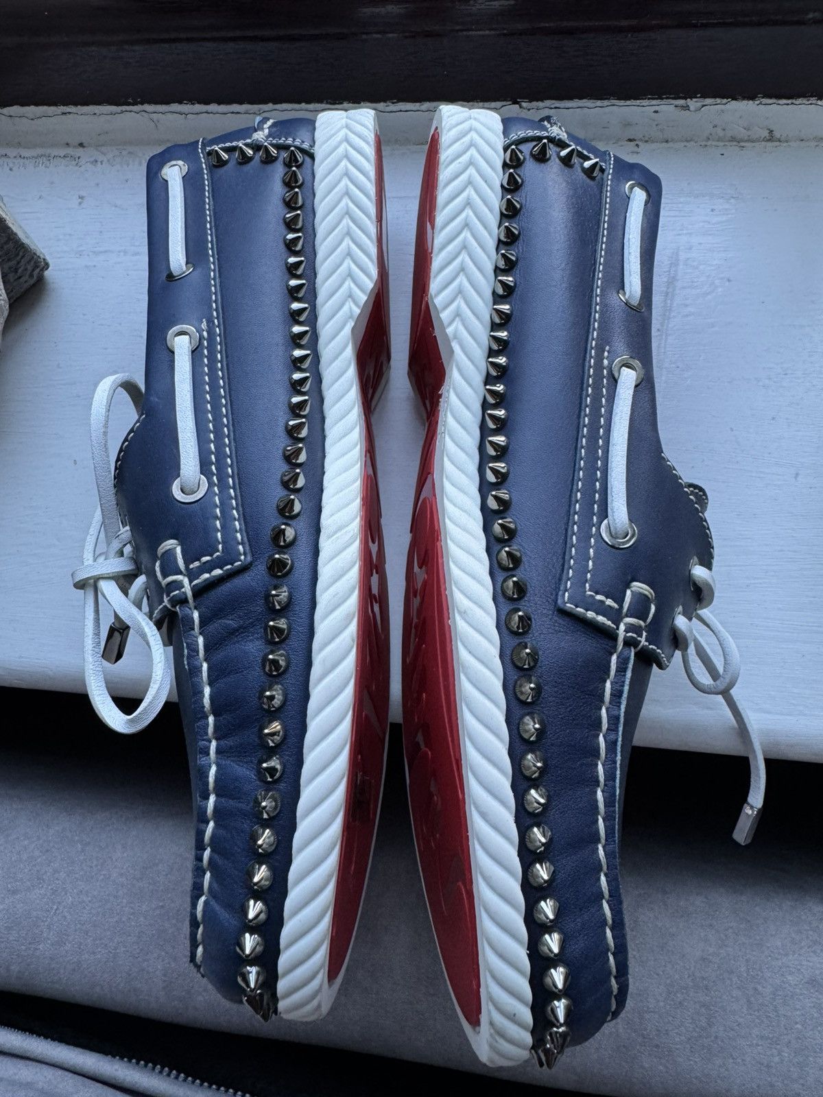 Christian Louboutin CHRISTIAN LOUBOUTIN deck boat shoes marked size 41.5 Size US 8.5 / EU 41-42 - 6 Thumbnail