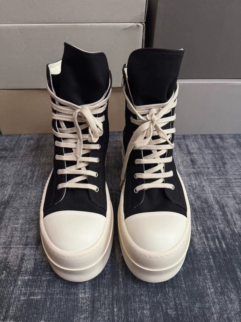 Rick Owens Rick Owens High top platform Converse shoes Size US 11 / EU 44 - 2 Thumbnail