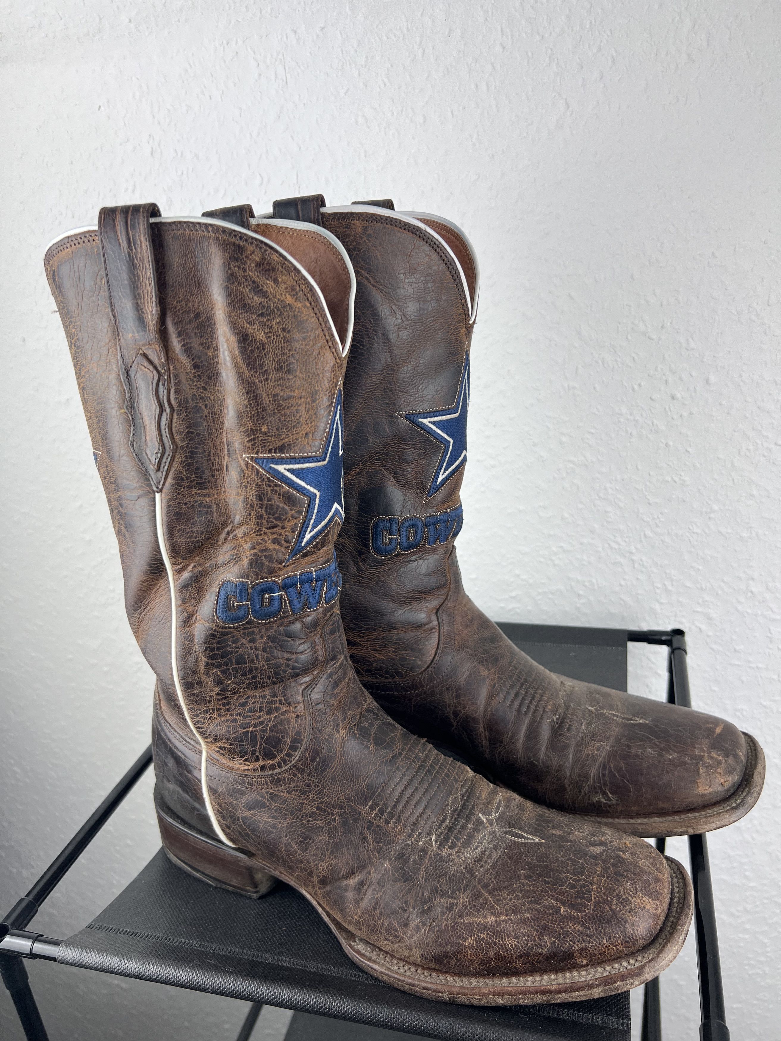 Lucchese Vintage Lucchese Since 1883 "Dallas Cowboys" Edition Size US 9.5 / EU 42-43 - 5 Thumbnail