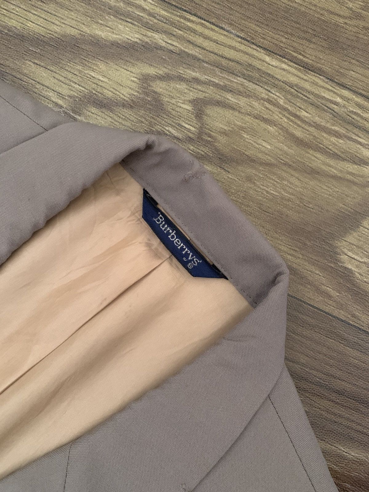 Burberry Mens Vintage Japan Blazer BURBERRYS Size 40R - 4 Thumbnail