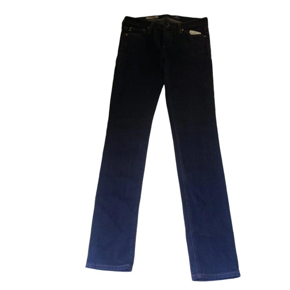 Designer CT1794 AG Adriano Goldschmied The Stilt Cigarette Jean 25R Size 25" / US 0 / IT 36 - 1 Thumbnail
