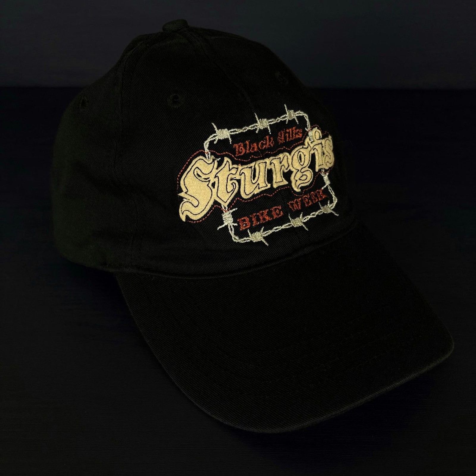 Harley Davidson × Japanese Brand × Vintage 🇺🇸STURGIS RALLY Barbed Wire Cap Size ONE SIZE - 1 Thumbnail