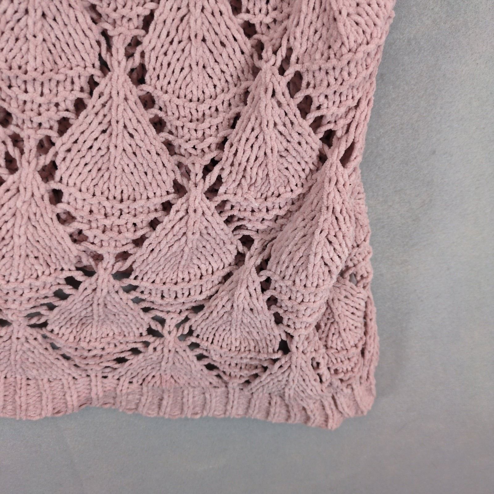 Other Umgee Women's XL Oversized Open Diamond Knit Long Sweater Size XL / US 12-14 / IT 48-50 - 5 Thumbnail