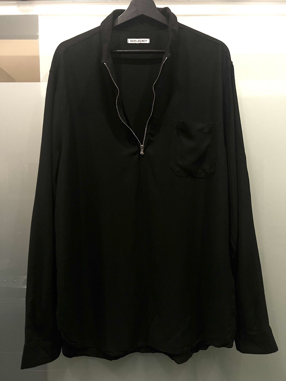 Our Legacy Our Legacy Shawl Zip Shirt Size US L / EU 52-54 / 3 - 2 Thumbnail