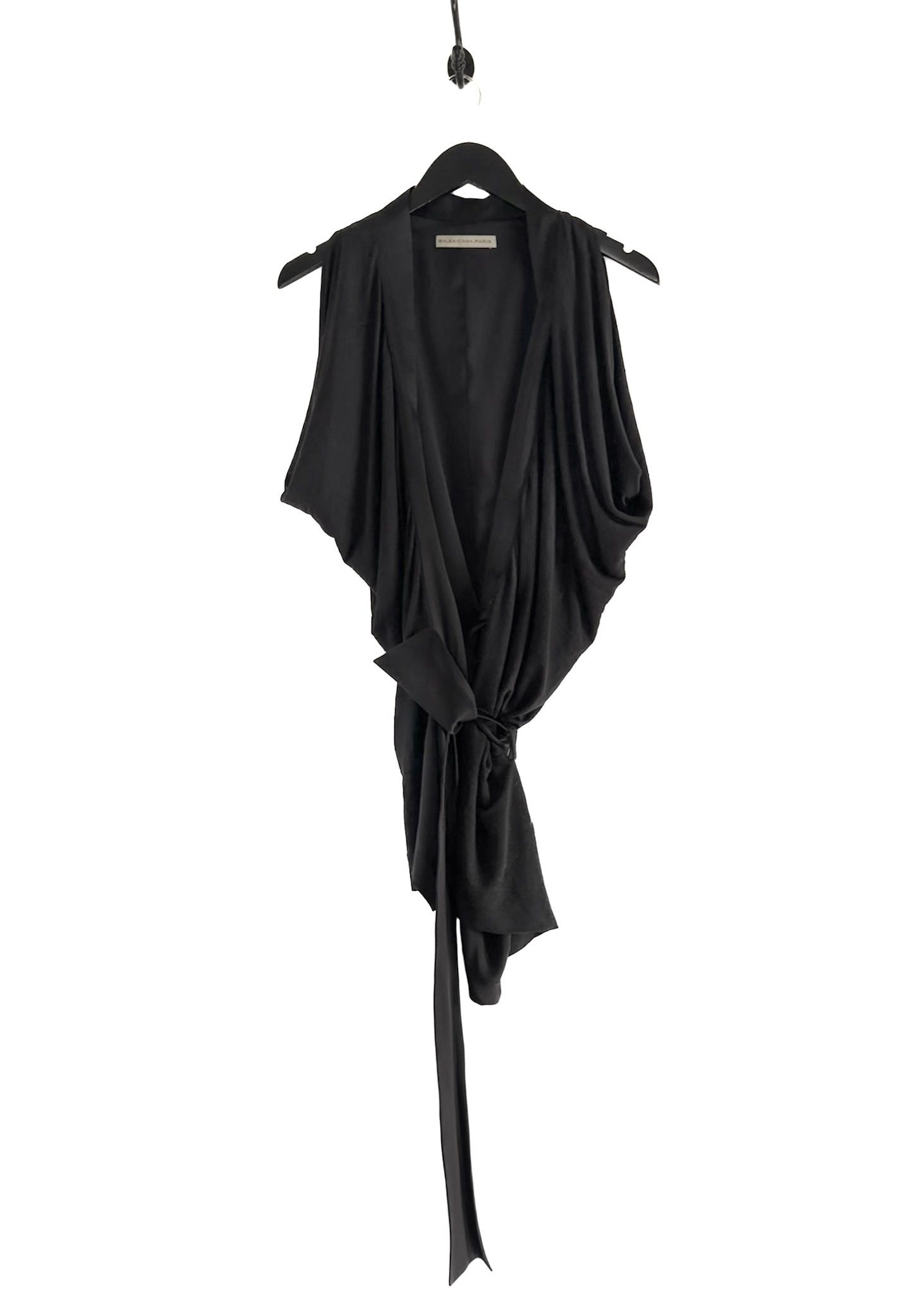 Balenciaga Balenciaga Black Wrap Over Top Size M / US 6-8 / IT 42-44 - 1 Thumbnail