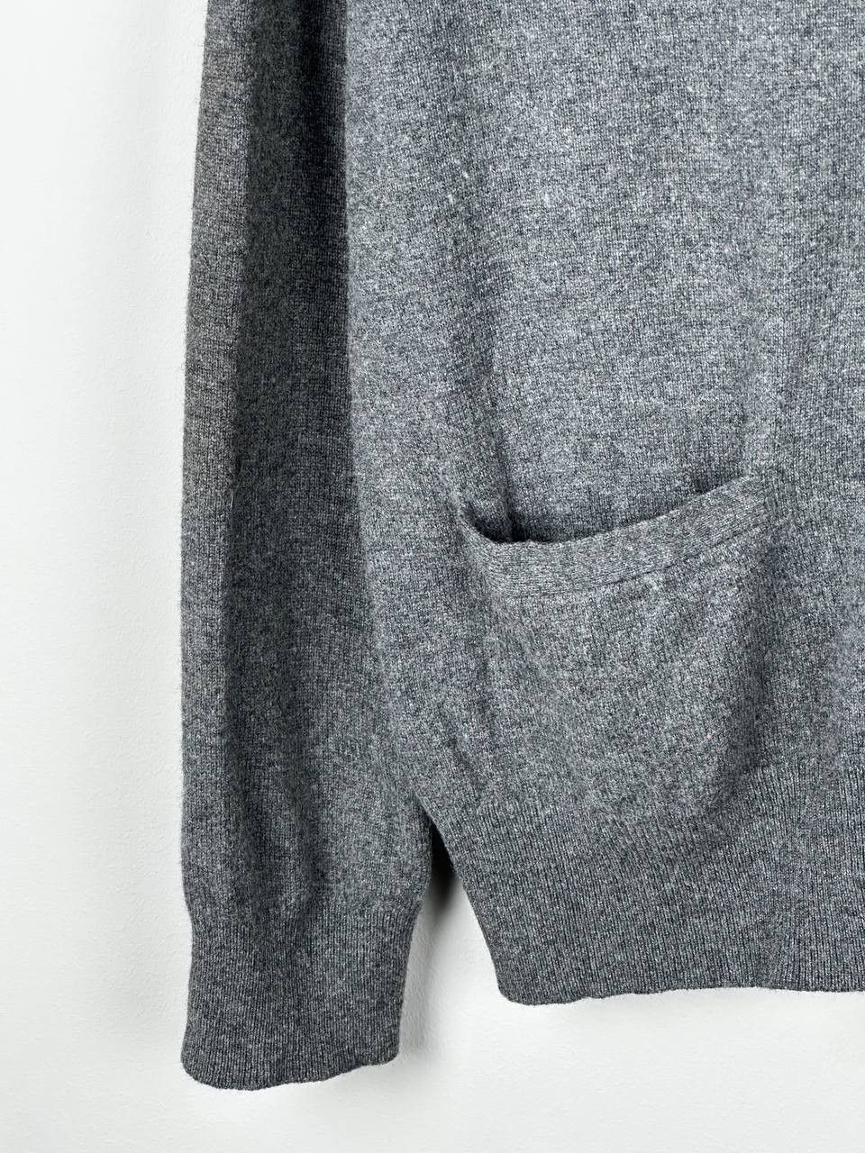 Polo Ralph Lauren Polo RALPH LAUREN Grey Merino Wool Luxury Cardigan Size US S / EU 44-46 / 1 - 6 Thumbnail