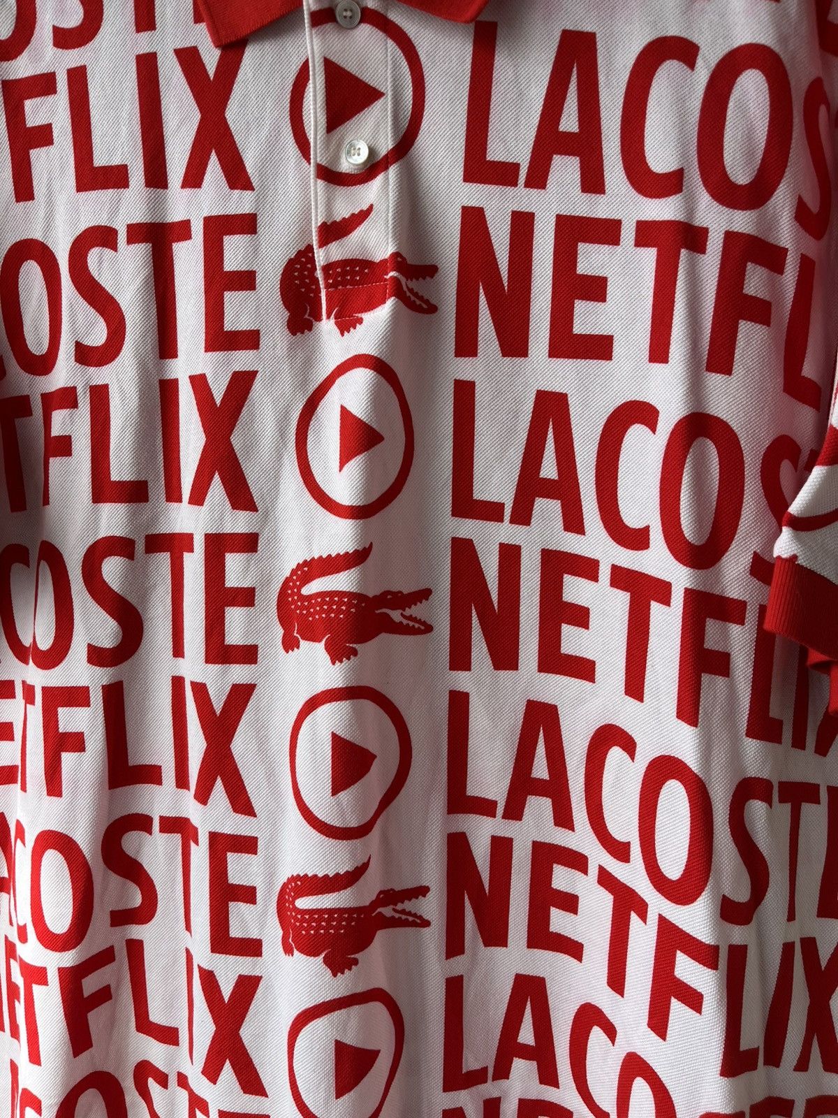 Lacoste Lacoste x Netflix polo Size US XXL / EU 58 / 5 - 3 Thumbnail