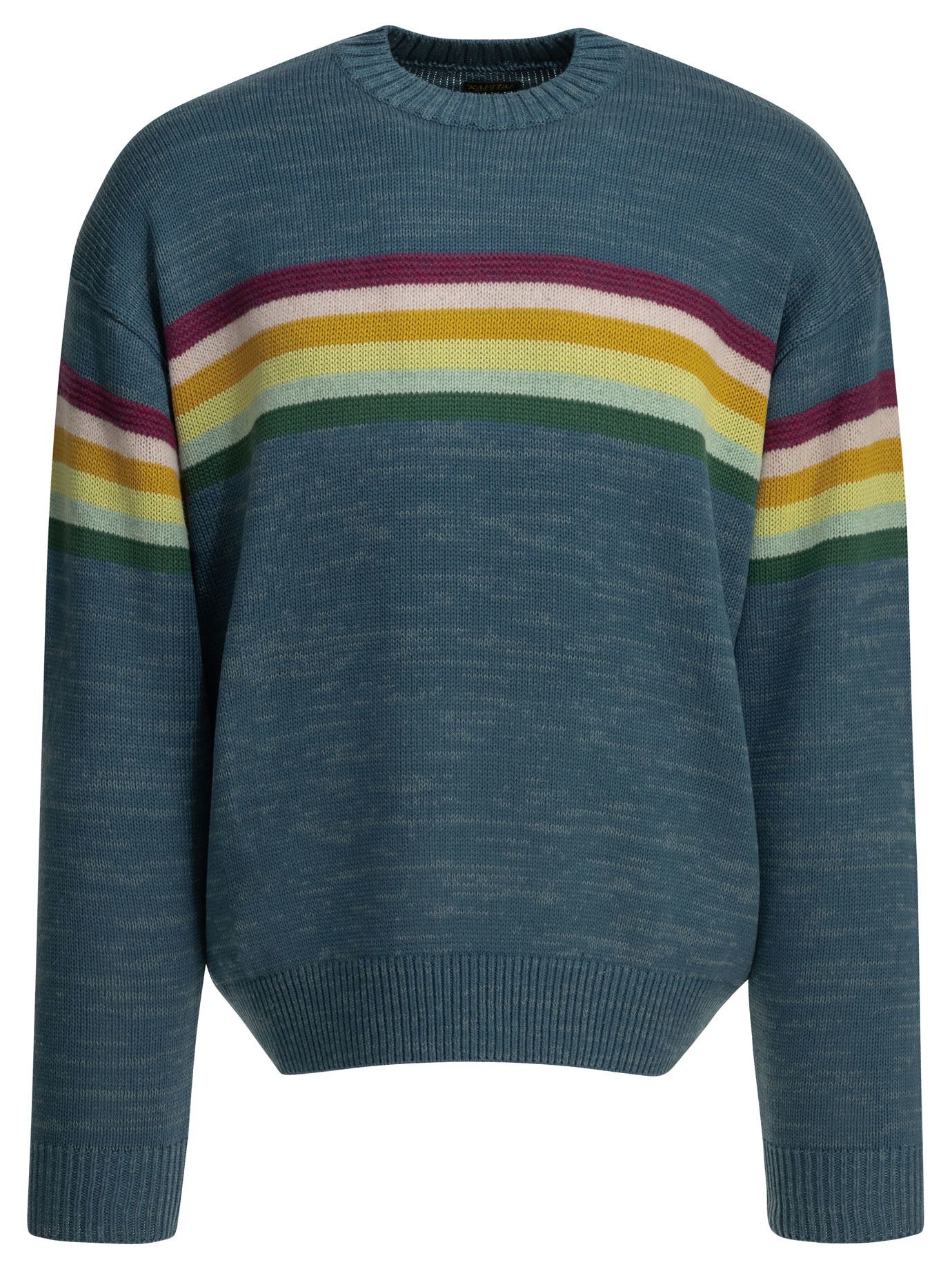 Kapital Kapital Peckish Rainbow Crewneck Sweater tag size 3 Men - USA Duties Paid Size US L / EU 52-54 / 3 - 1 Thumbnail