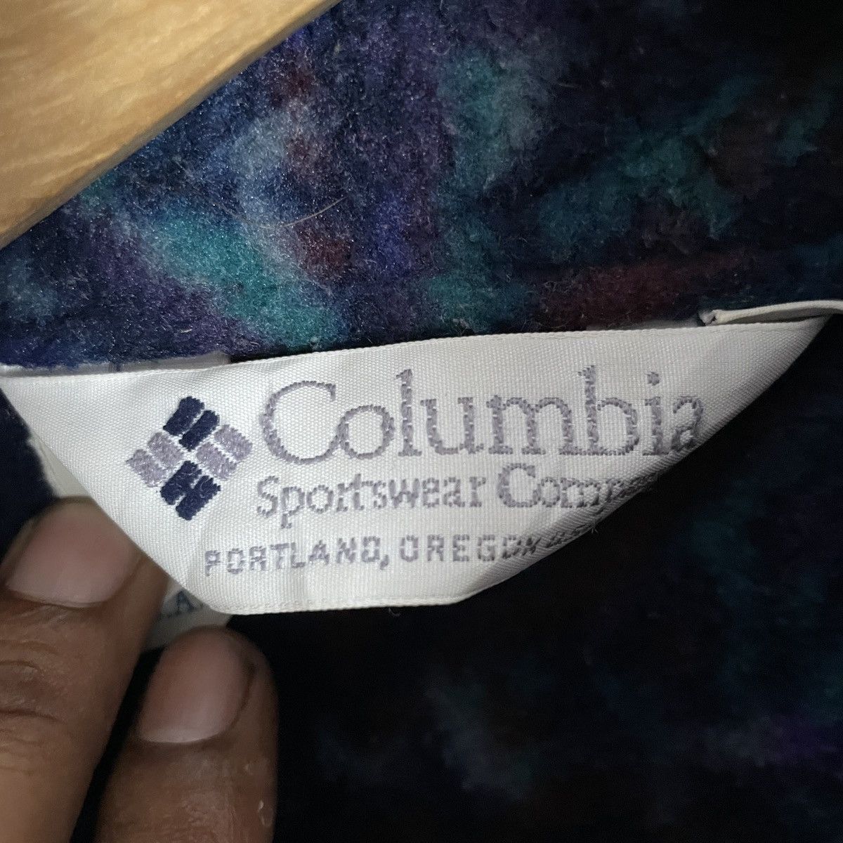 Columbia Vintage 90s Columbia Sportwear Conpany Zipper Ups Sweatshirt Size US L / EU 52-54 / 3 - 5 Thumbnail