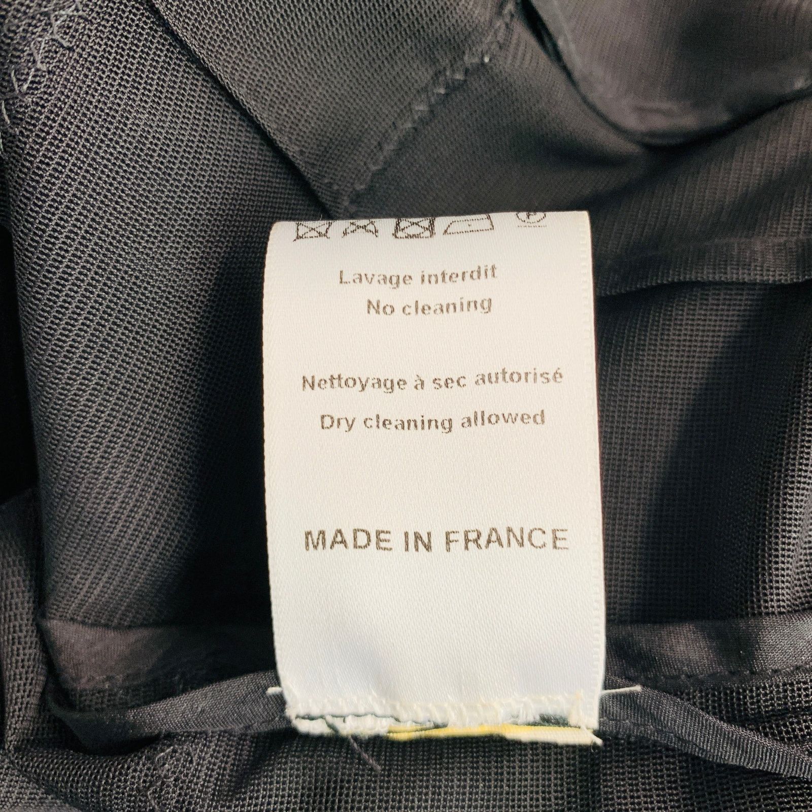 Nina Ricci NINA RICCI Size 6 Black Silk Layered Blazer Size M / US 6-8 / IT 42-44 - 8 Thumbnail