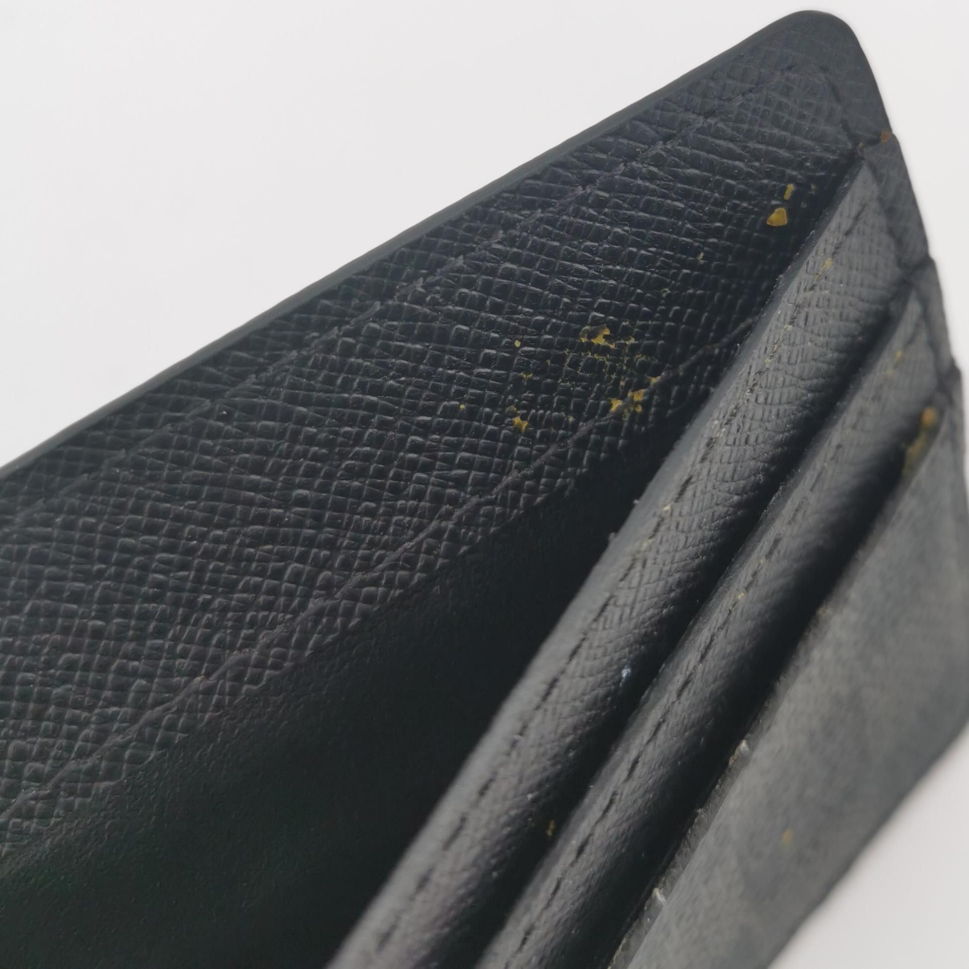 Louis Vuitton Louis Vuitton (LV) Checkerboard Gold Logo One-Piece Card Ho Size ONE SIZE - 9 Thumbnail