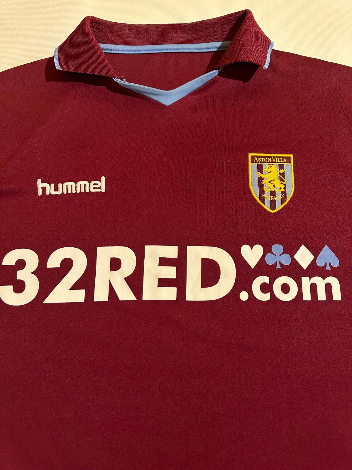 Hummel Hummel Aston Villa 200607 home Football Jersey Soccer Jersey Size US XL / EU 56 / 4 - 4 Thumbnail