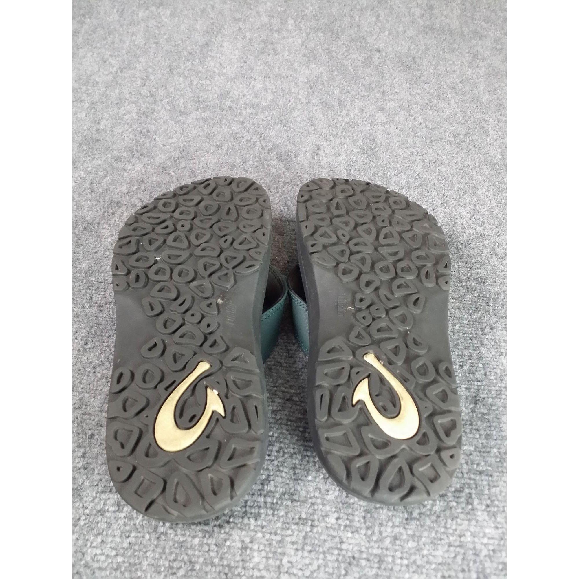 Olukai Olukai Ohana Sandals Men Sz 10 M Green Rubber Casual Outdoor Size US 10 / EU 43 - 6 Thumbnail
