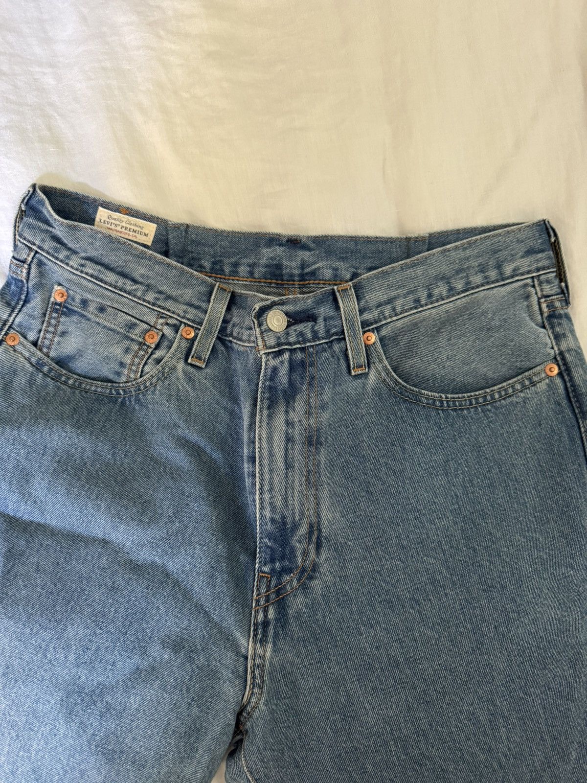 Levi's Levis stay loose blue jeans Size US 32 / EU 48 - 5 Thumbnail