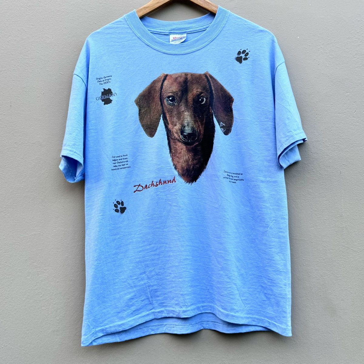 Other × Vintage Vintage dachshund dog tee Size US XL / EU 56 / 4 - 1 Thumbnail