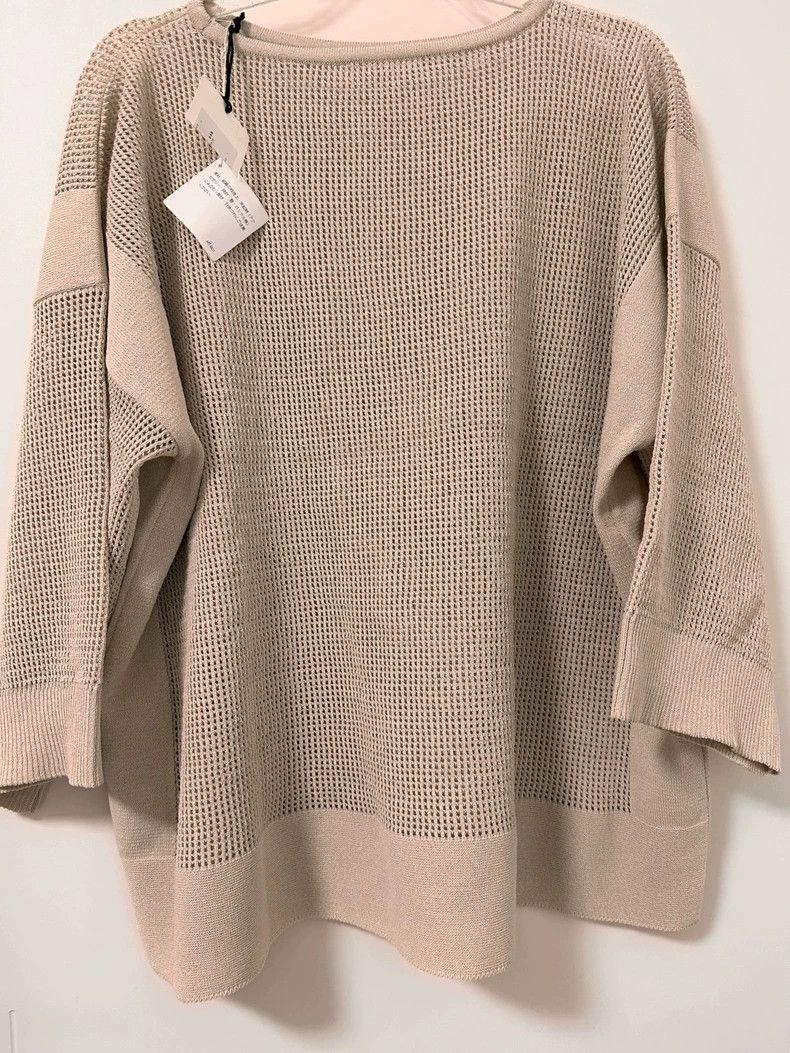 Issey Miyake Issey Miyake ME Series Open-Knit Sweater - dmc Size US M / EU 48-50 / 2 - 1 Thumbnail
