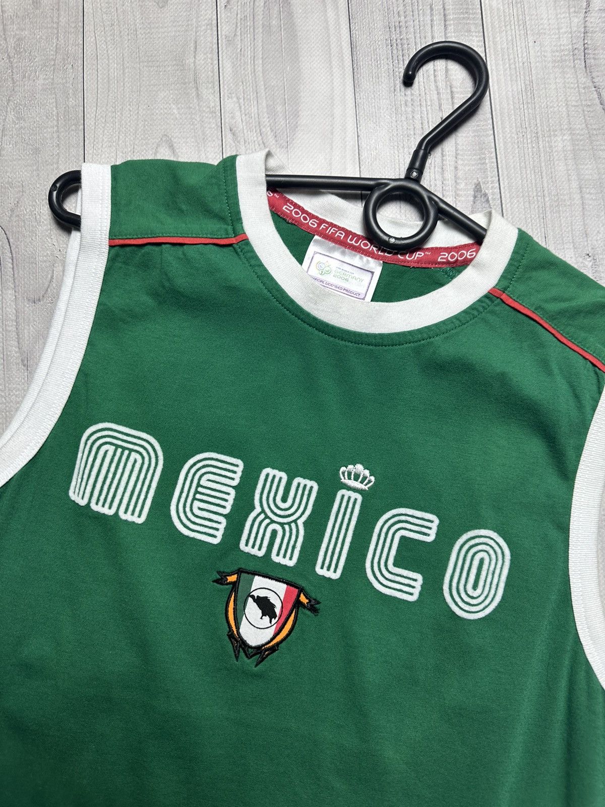 Vintage Vintage Mexico soccer jersey tee green big logo size S Size US S / EU 44-46 / 1 - 2 Thumbnail