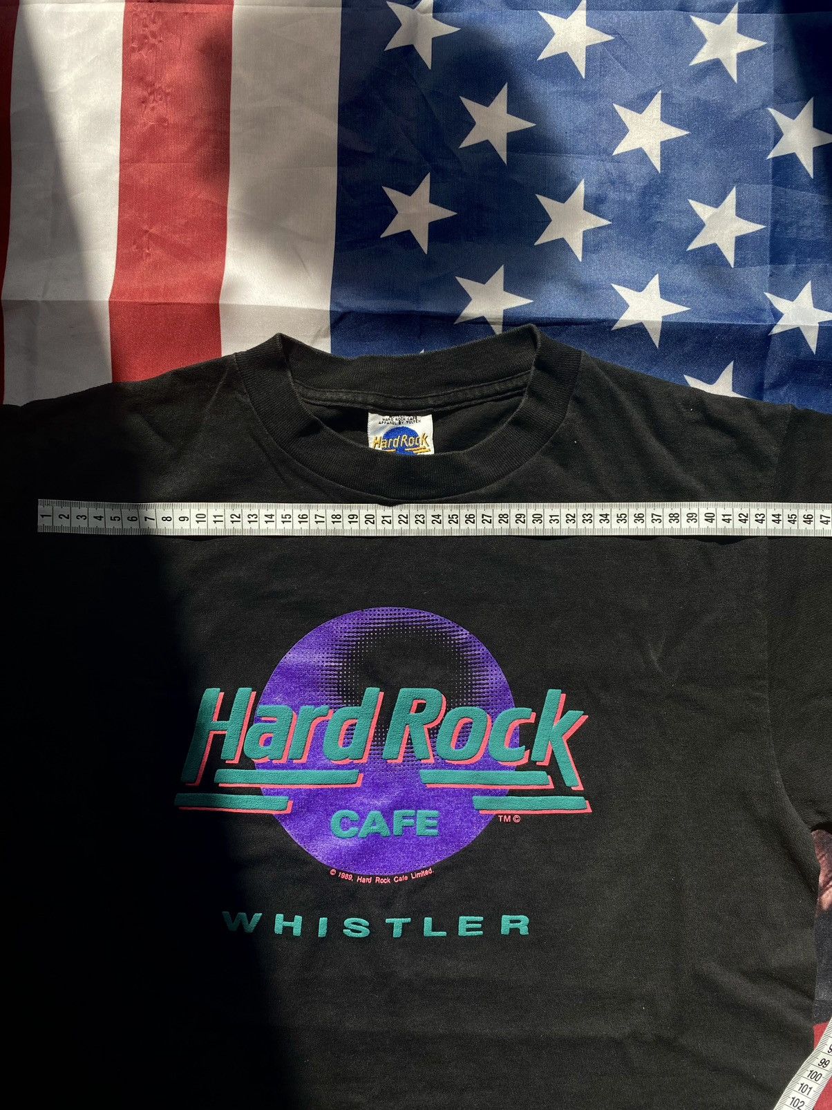 Hard Rock Cafe Hard Rock Cafe Vintage T-shirt Whistler 1989 Size US M / EU 48-50 / 2 - 4 Thumbnail