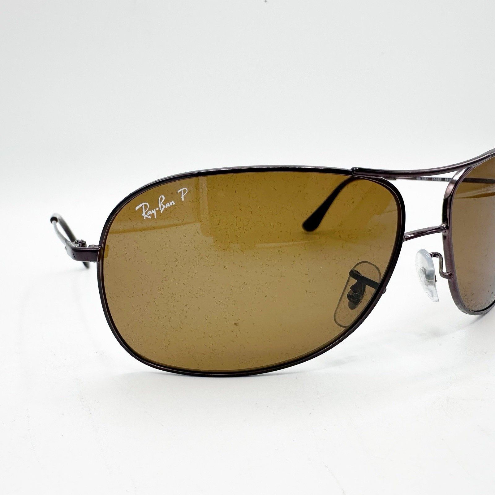 RayBan NEW RAY BAN Bronze Aviator POLARIZED Brown lens Sunglass Size ONE SIZE - 5 Thumbnail