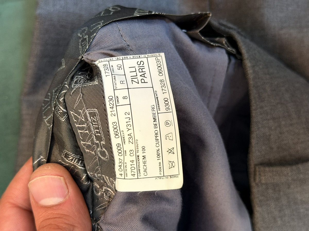 Zilli Zilli Cashmere Suit Size 40R - 9 Thumbnail