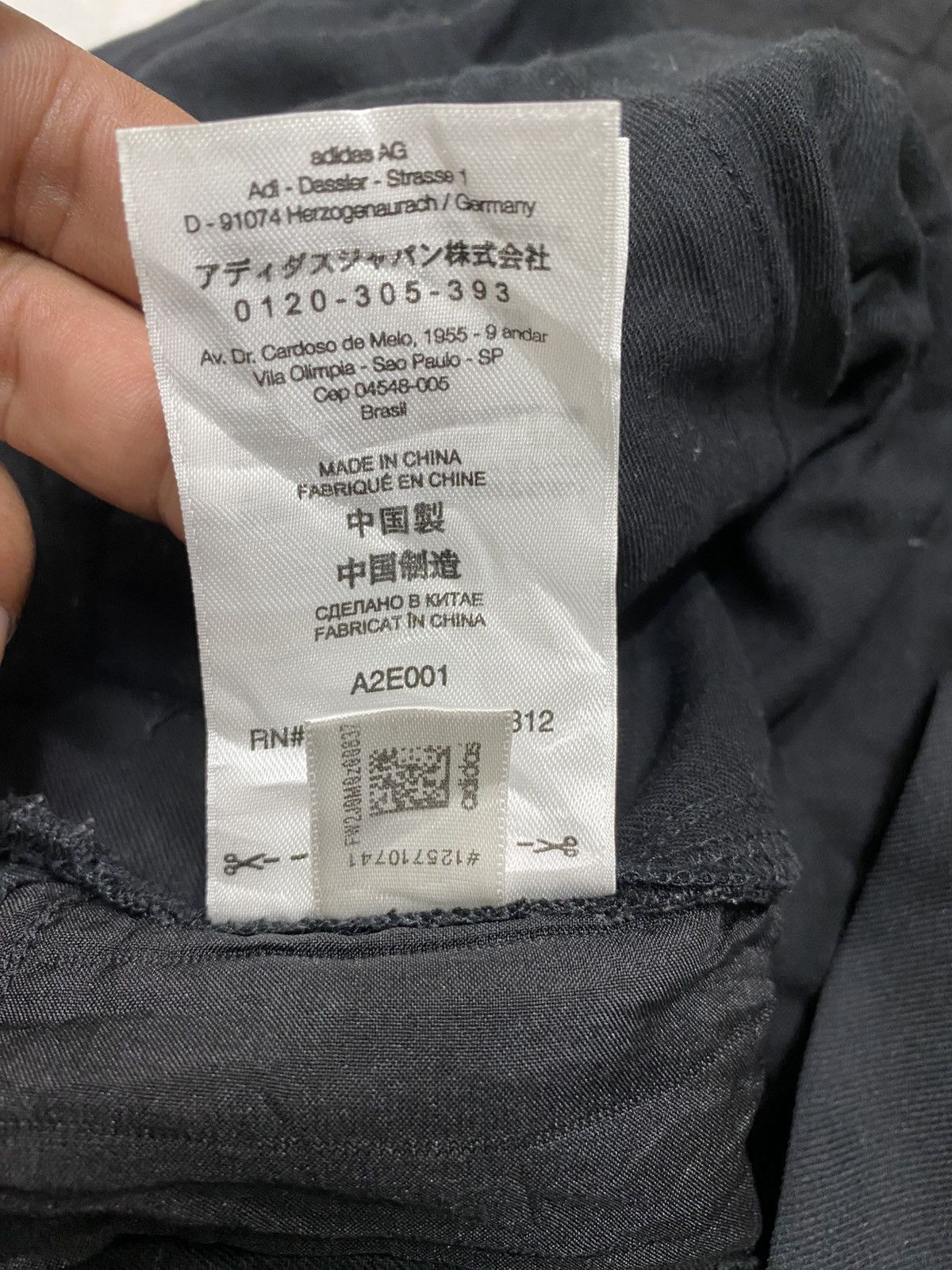 Yohji Yamamoto Y-3 Yohji Yamamoto X Adidas Quilted Pants Size US 38 / EU 54 - 12 Thumbnail