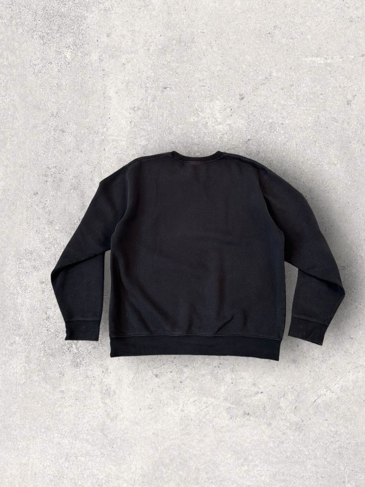 Nike Vintage Y2k Nike Big Swoosh Sweatshirt Oversized Size US L / EU 52-54 / 3 - 2 Thumbnail