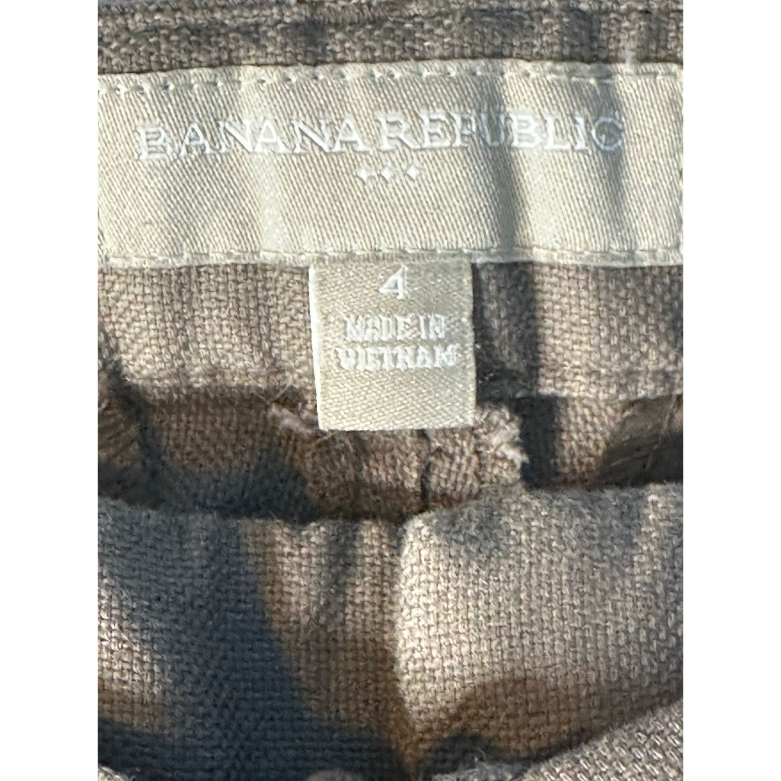 Banana Republic Banana Republic brown belted shorts size 4 Size 27" / US 4 / IT 40 - 3 Thumbnail