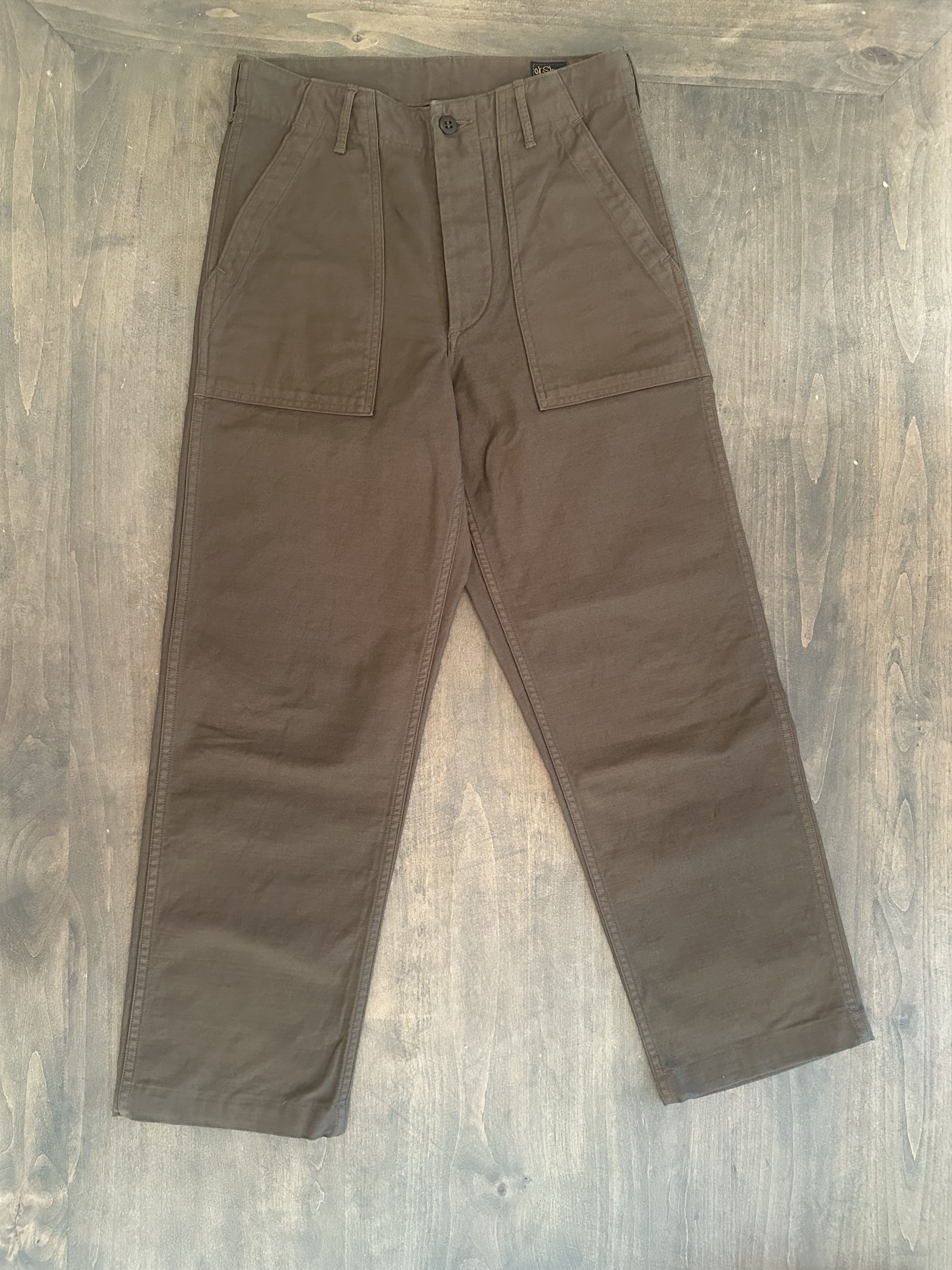 Orslow Fatigue Pant (Brown)