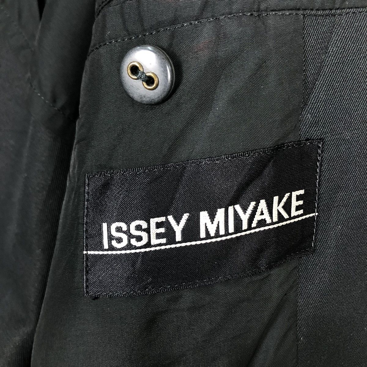 Issey Miyake 🔥RICH BLACK ICONIC CHORE JACKET ISSEY MIYAKE CARGO POCKETS Size US M / EU 48-50 / 2 - 17 Thumbnail