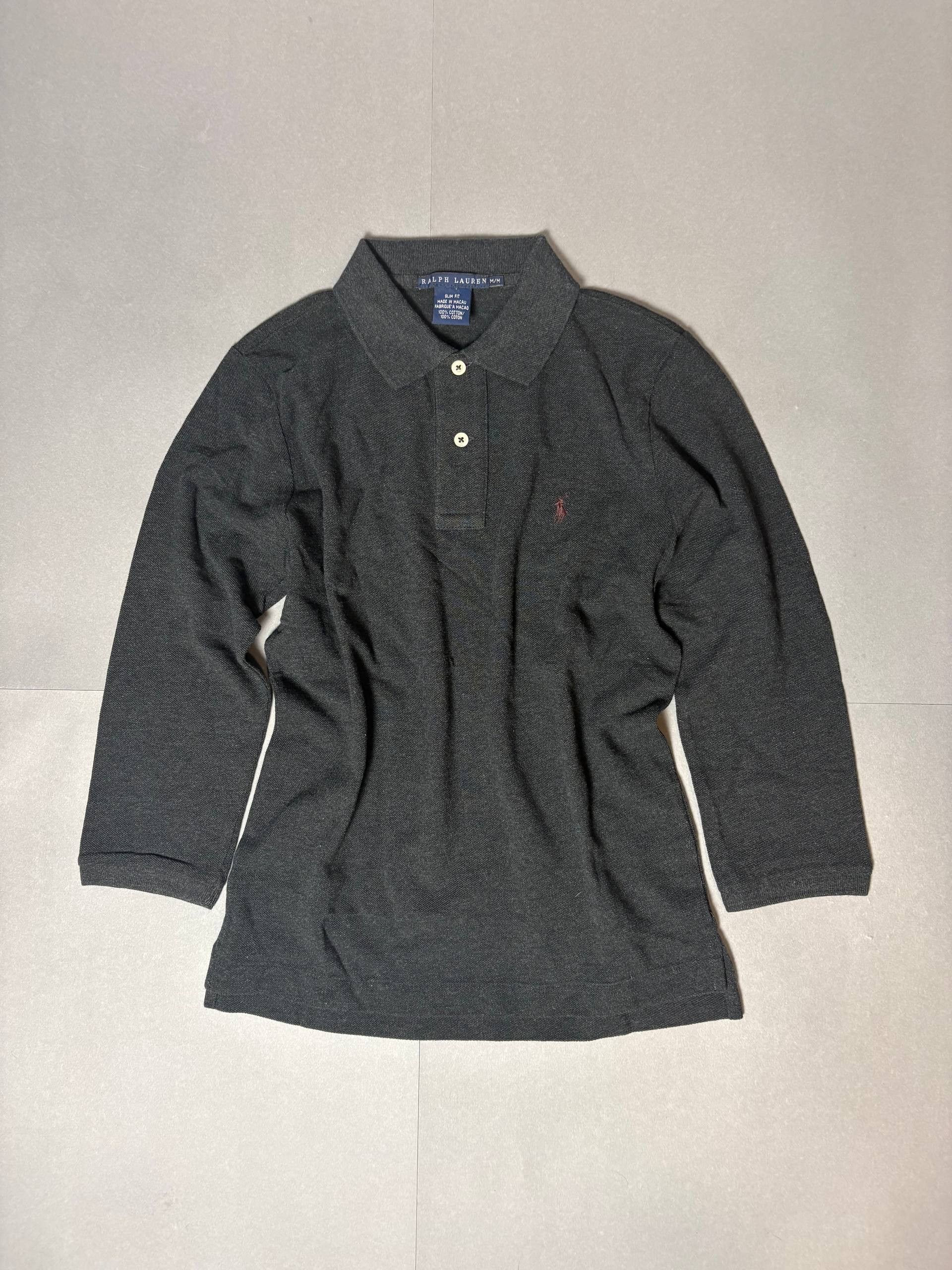 Polo Ralph Lauren Women’s Vintage Long Sleeve Ralph Lauren Polo T-Shirt Size M / US 6-8 / IT 42-44 - 1 Thumbnail