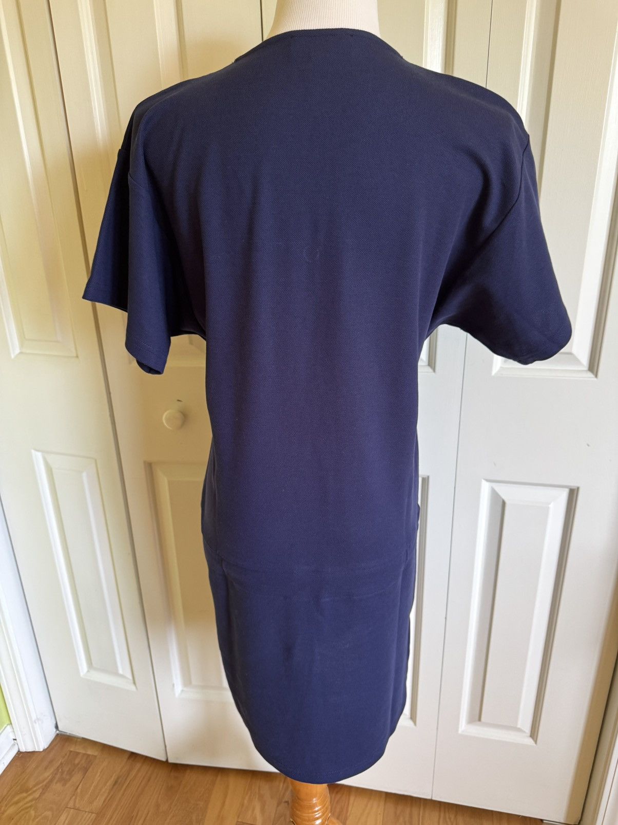 Other LISE CHARMEL Navy Cotton Blend Oversized Tunic S-M EUC Size S / US 4 / IT 40 - 2 Thumbnail