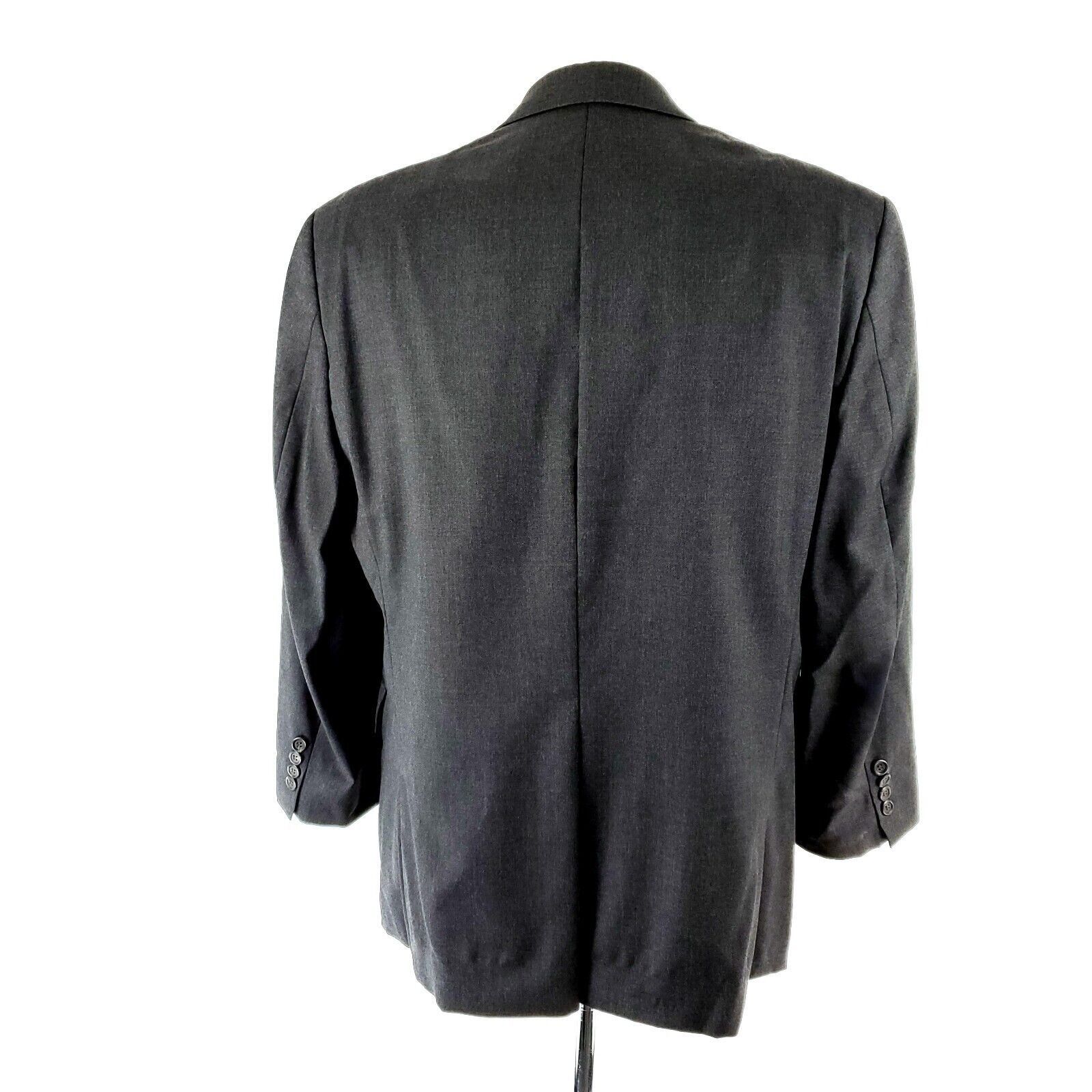 Lauren Ralph Lauren Lauren Ralph Lauren Wool 2 Button Blazer 40R Gray Or Slim Fi Size 40R - 5 Thumbnail