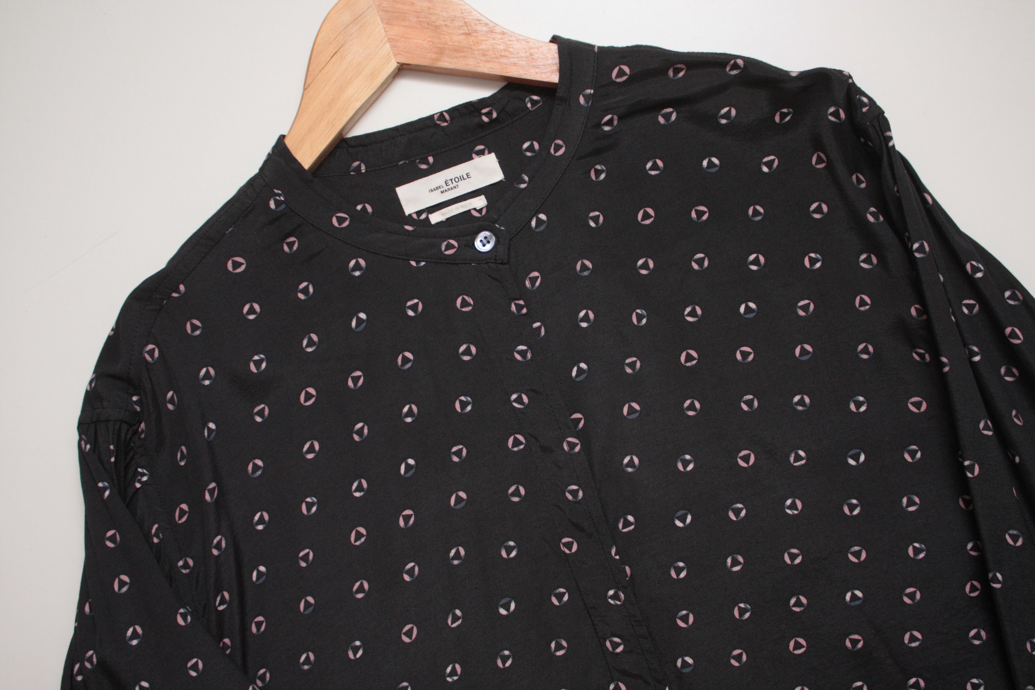 Isabel Marant Isabel Marant Etoile Dark Lightweight Blouse Women's 40 Size M / US 6-8 / IT 42-44 - 1 Thumbnail